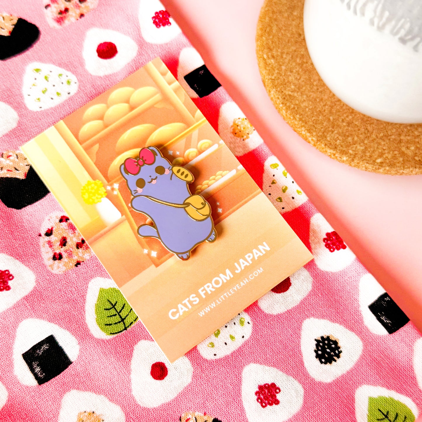 Kiki Enamel Pin - Cats from Japan