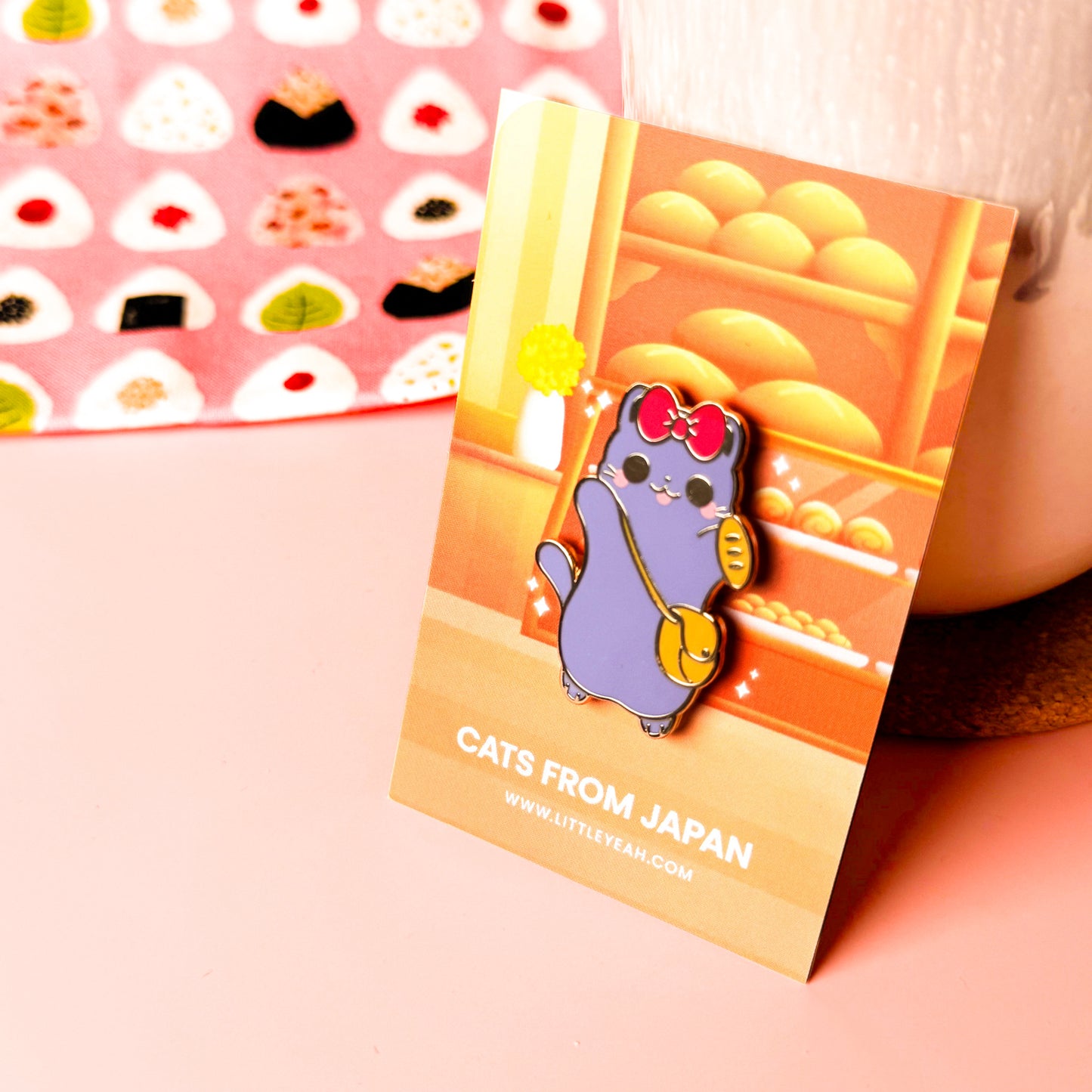 Kiki Enamel Pin - Cats from Japan