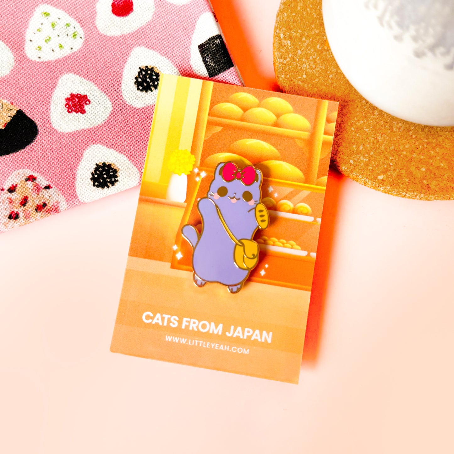 Kiki Enamel Pin - Cats from Japan