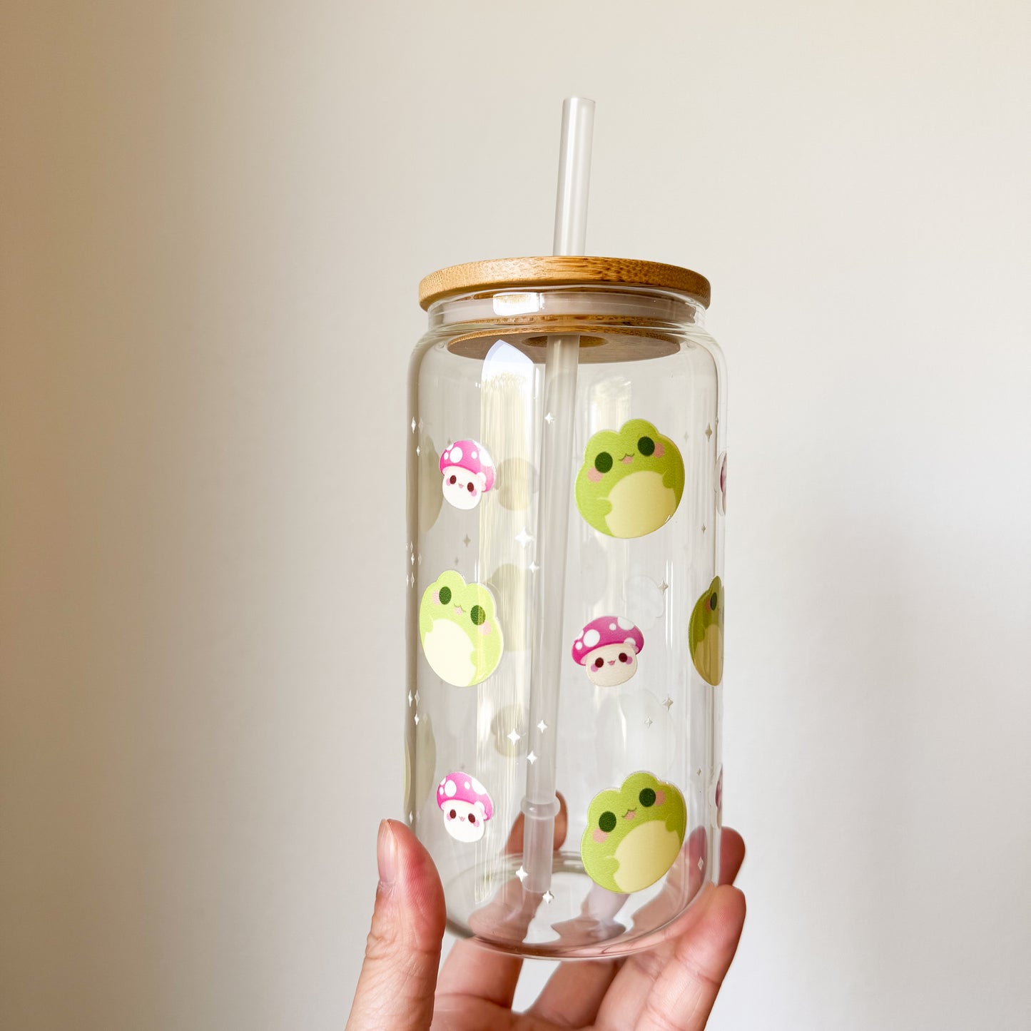 Frog and Mushroom Tumbler