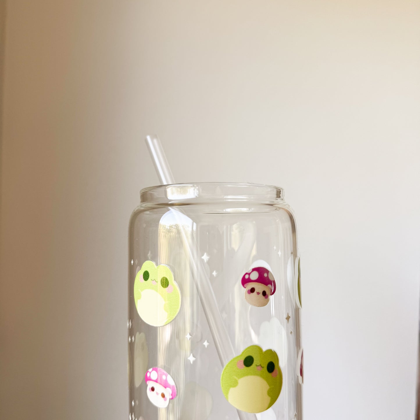 Frog and Mushroom Tumbler