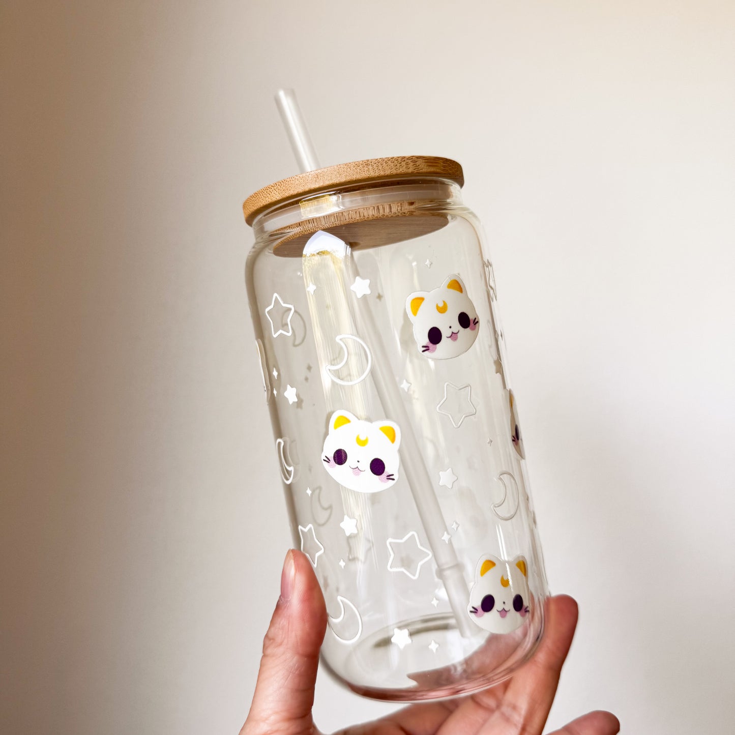 Moon Cat Tumbler