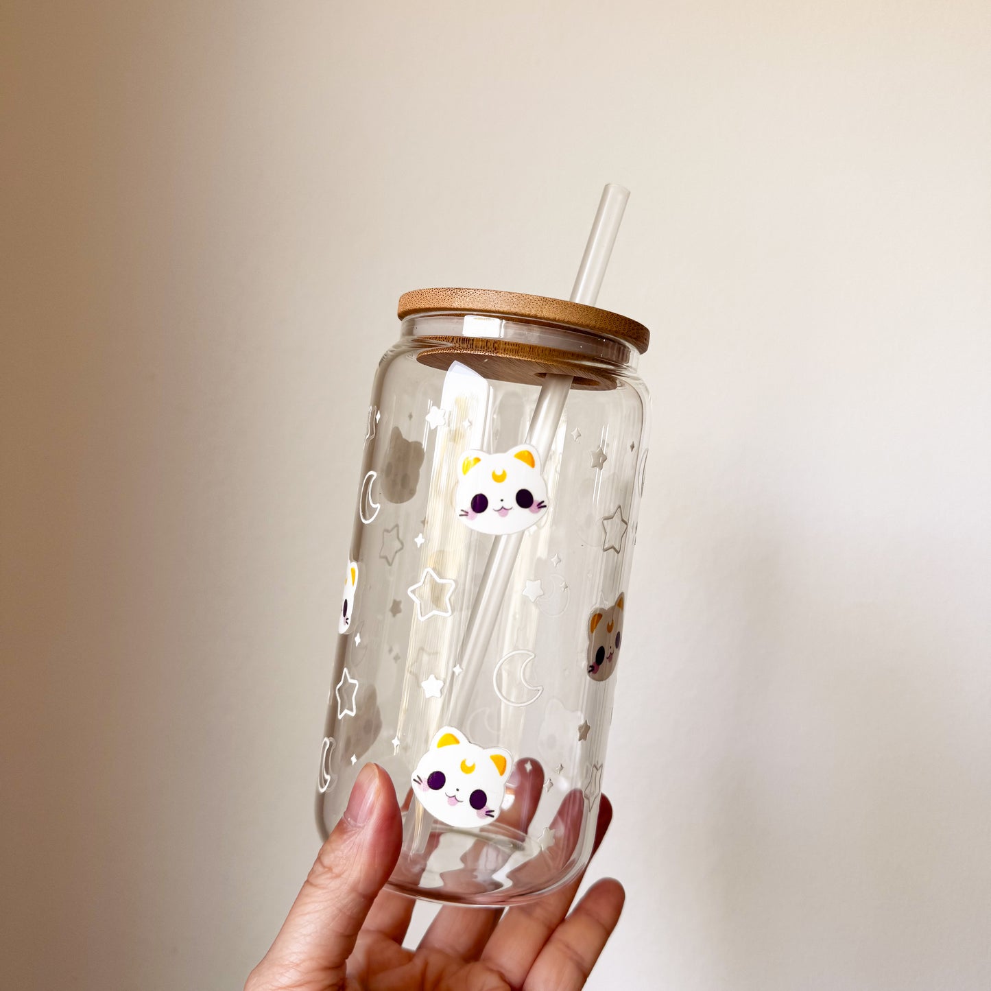 Moon Cat Tumbler
