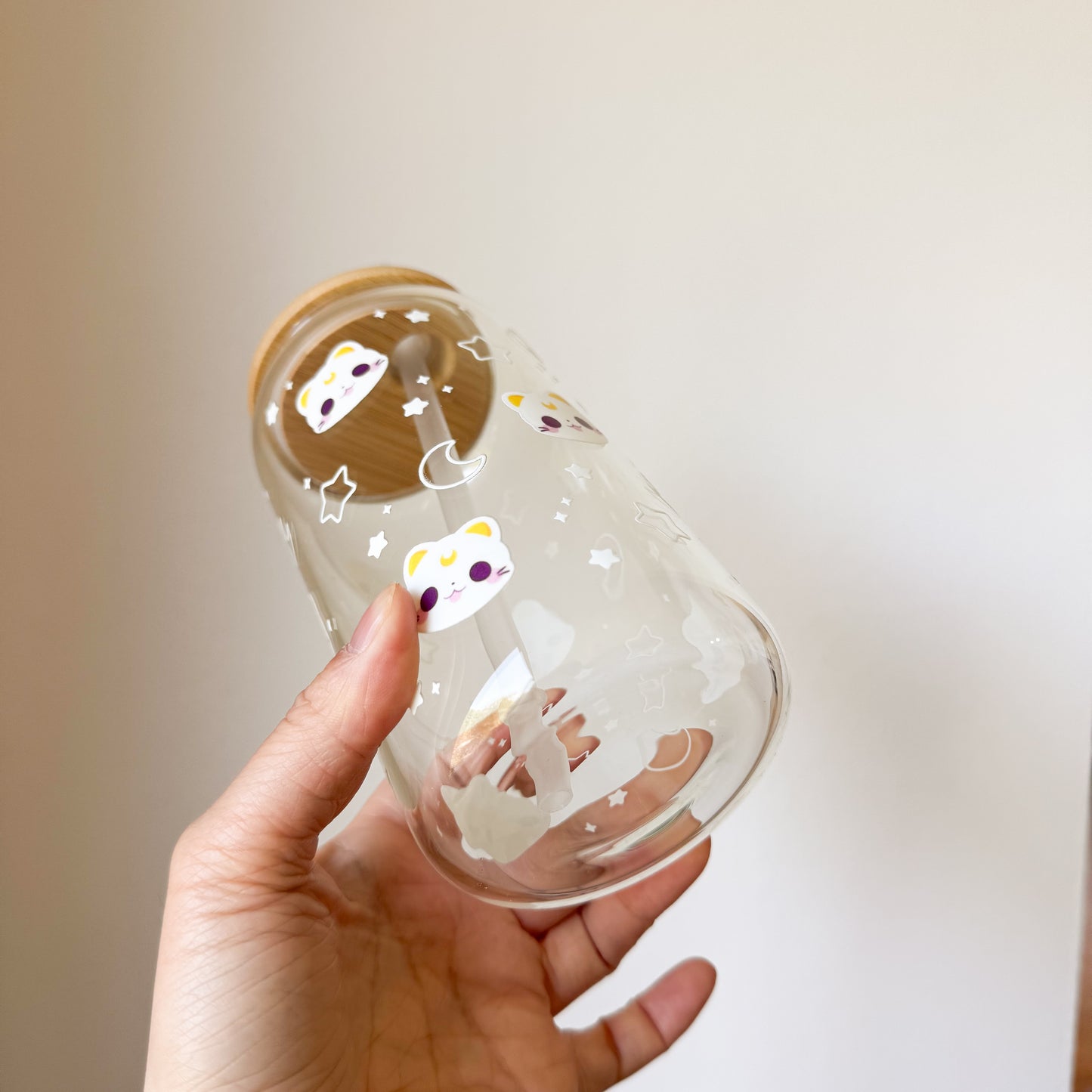 Moon Cat Tumbler