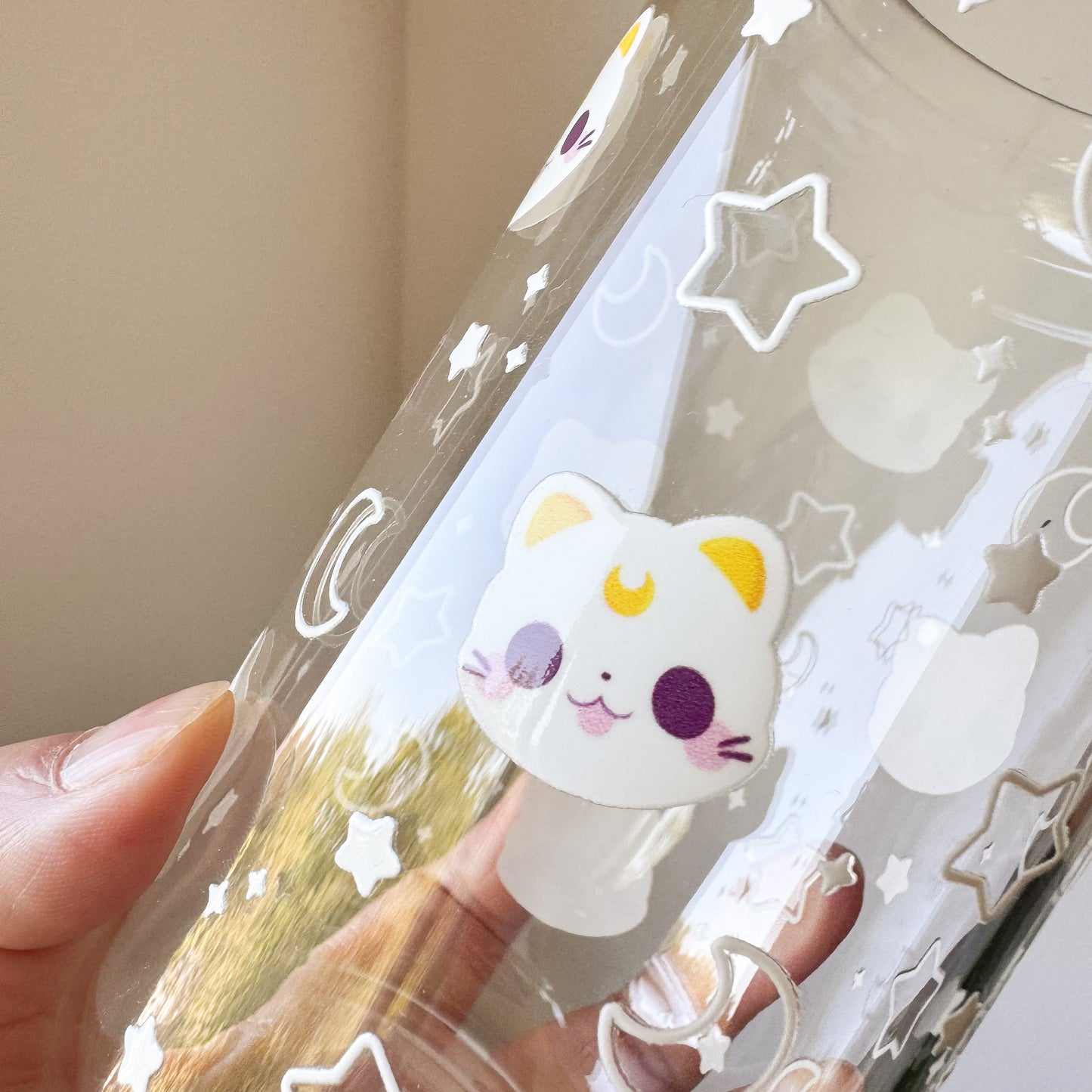 Moon Cat Tumbler