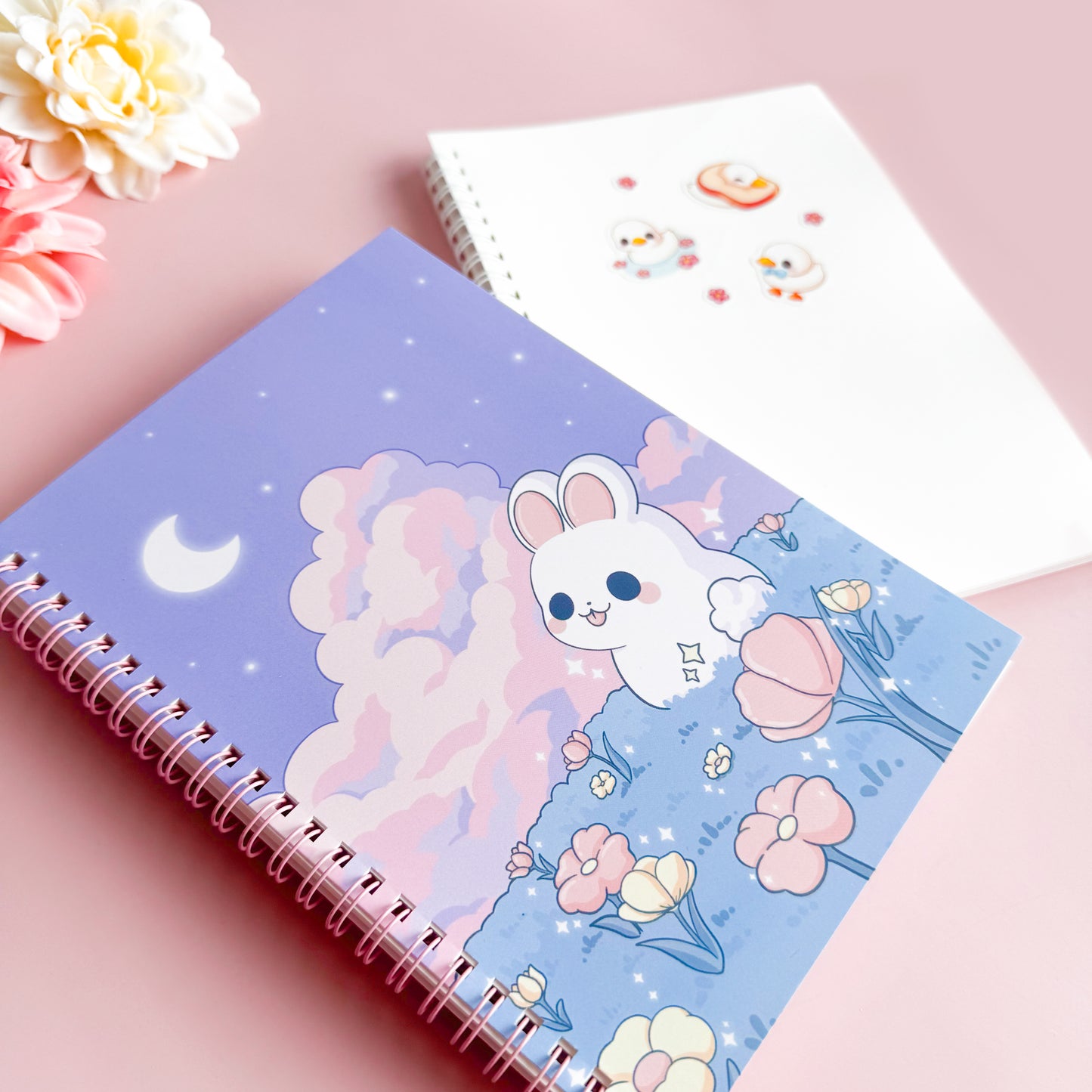 Night Bunny - Cute Sticker Book