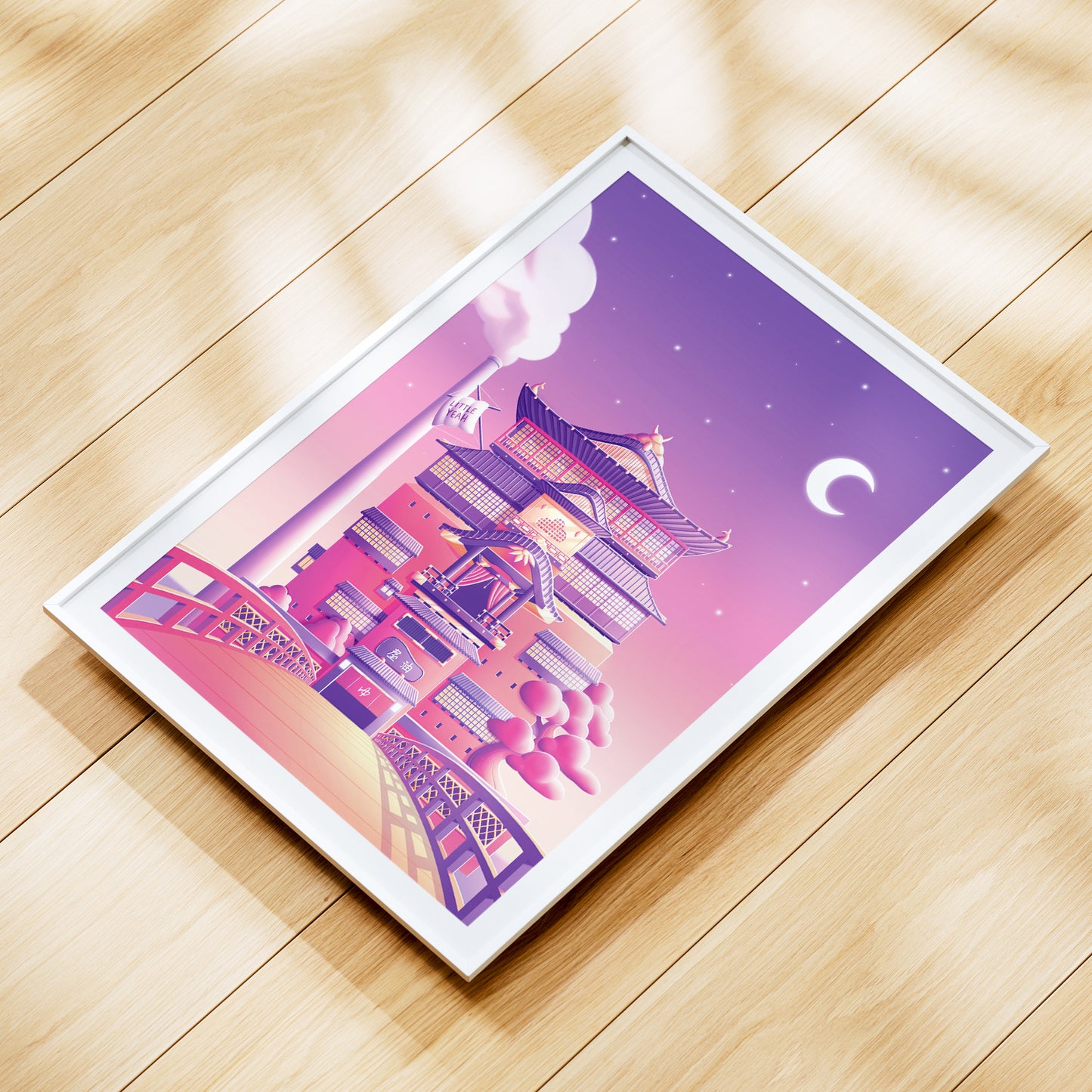Badehaus Art Print