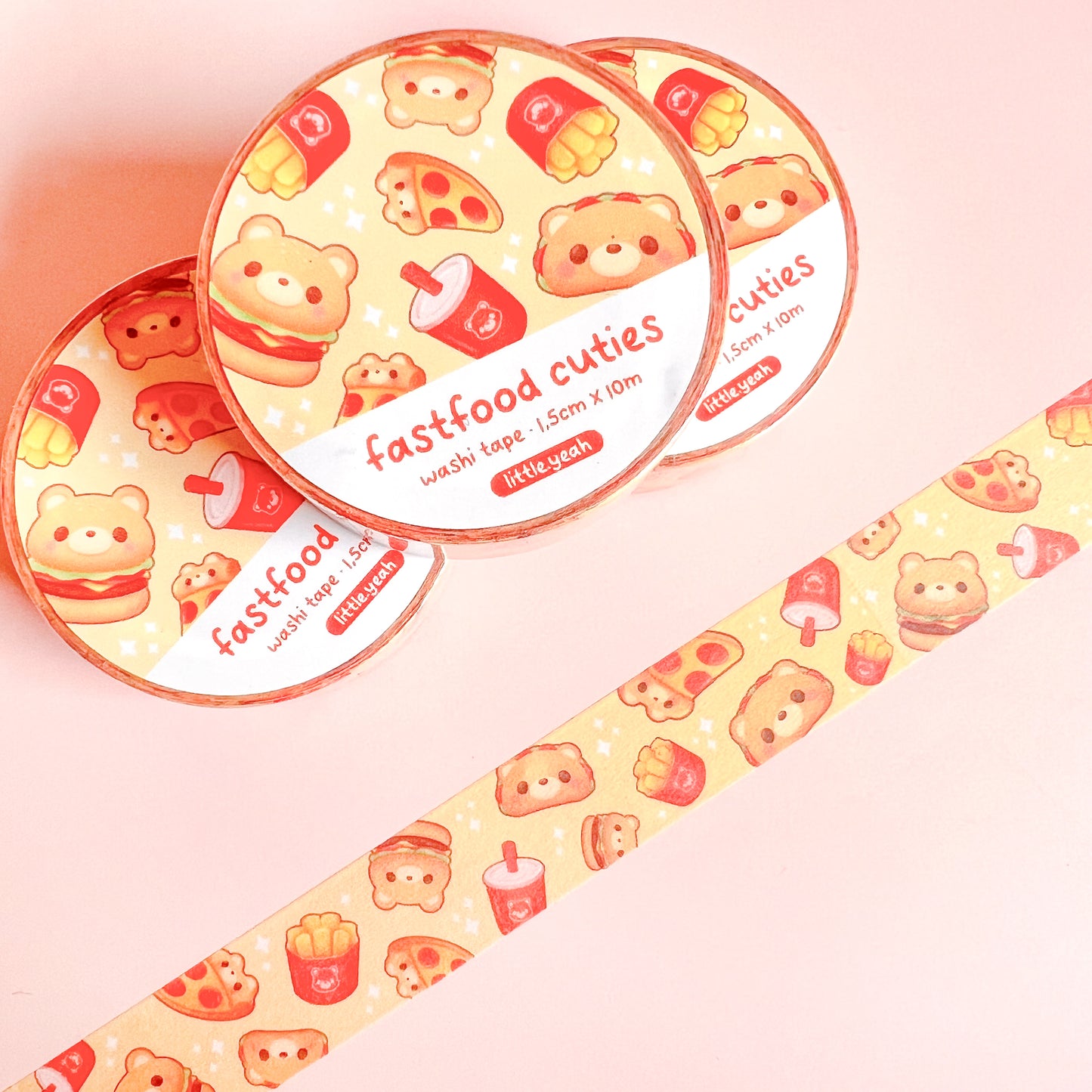 Burger Fastfood Washi Tape