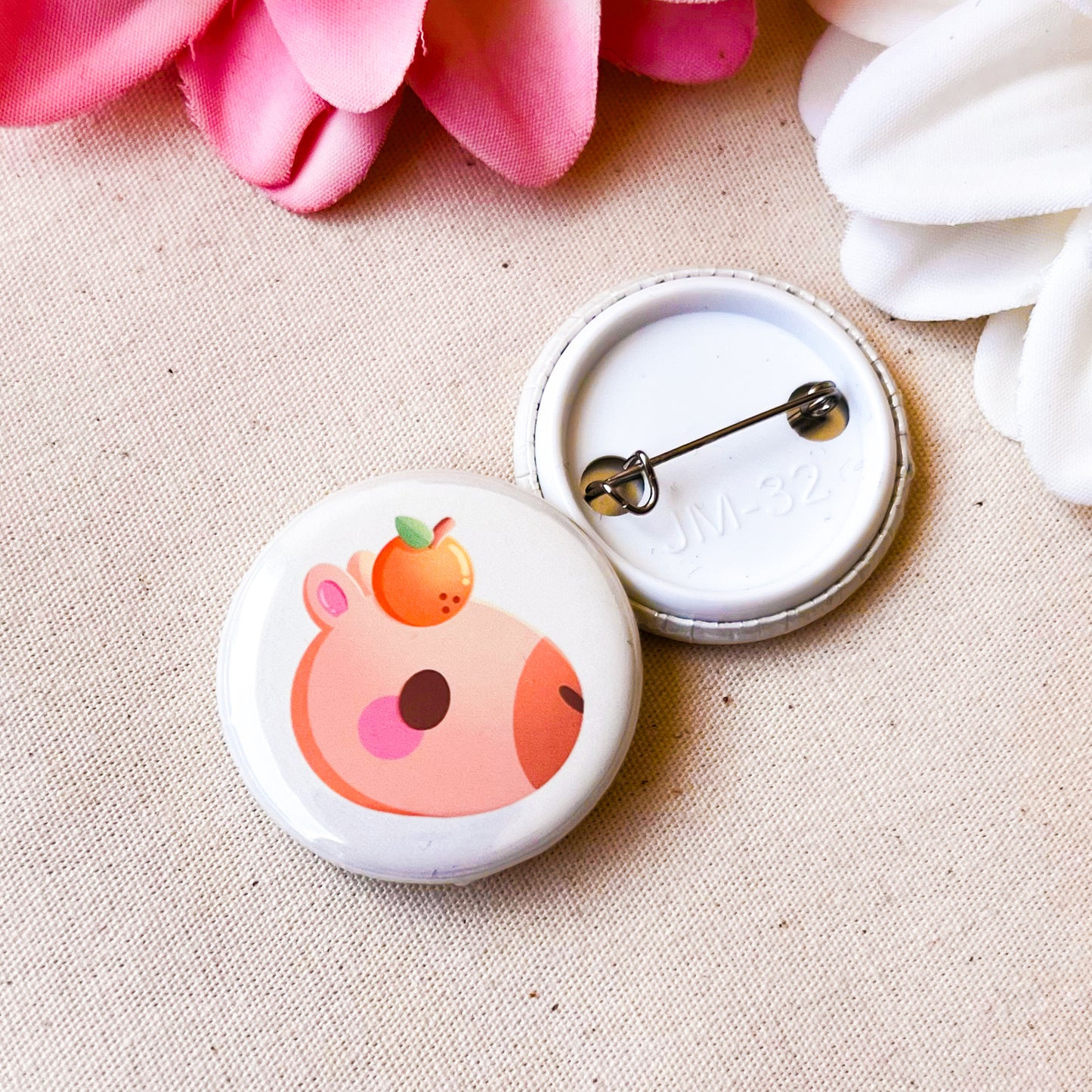 Capybara Button