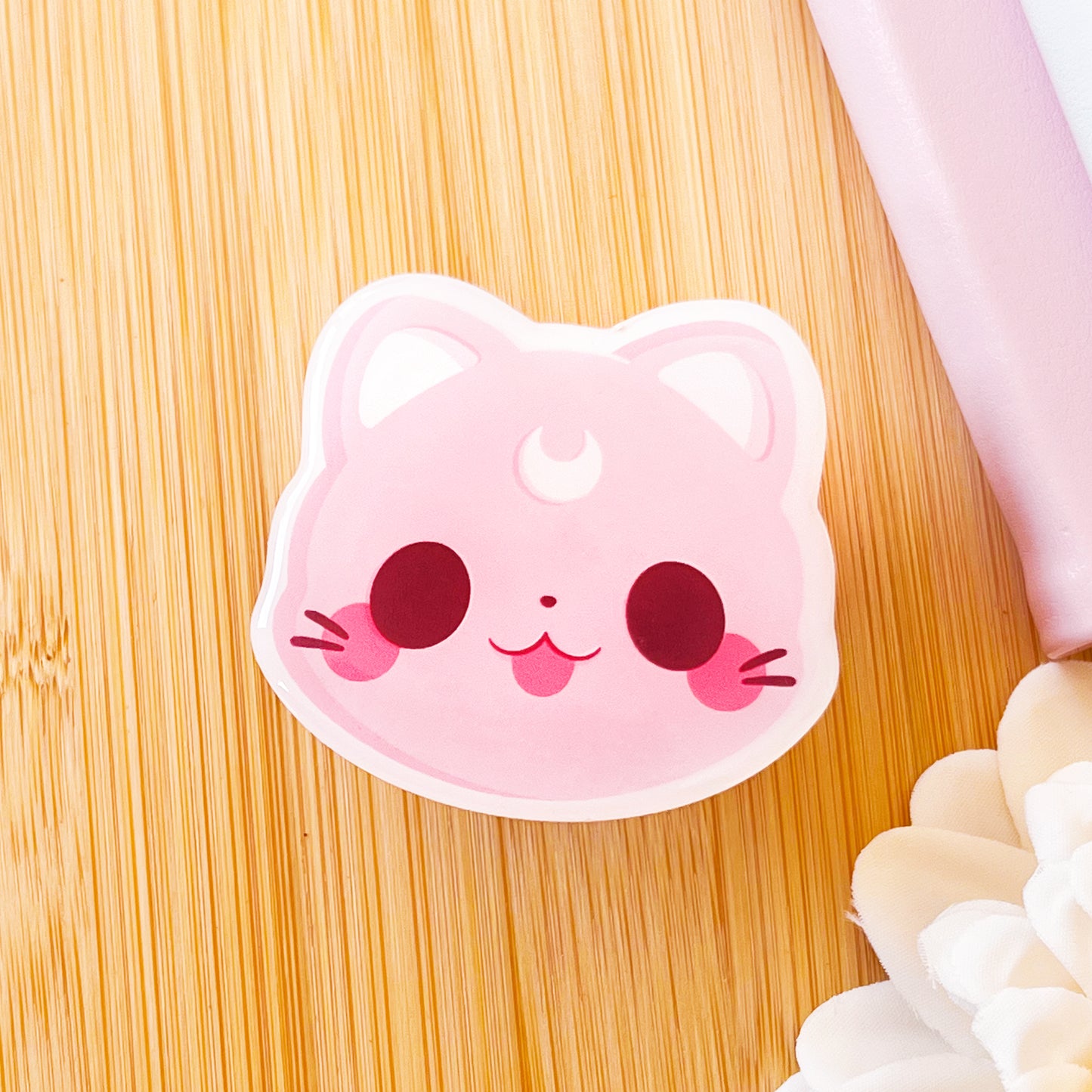 Mond Katze Handy Accessoire