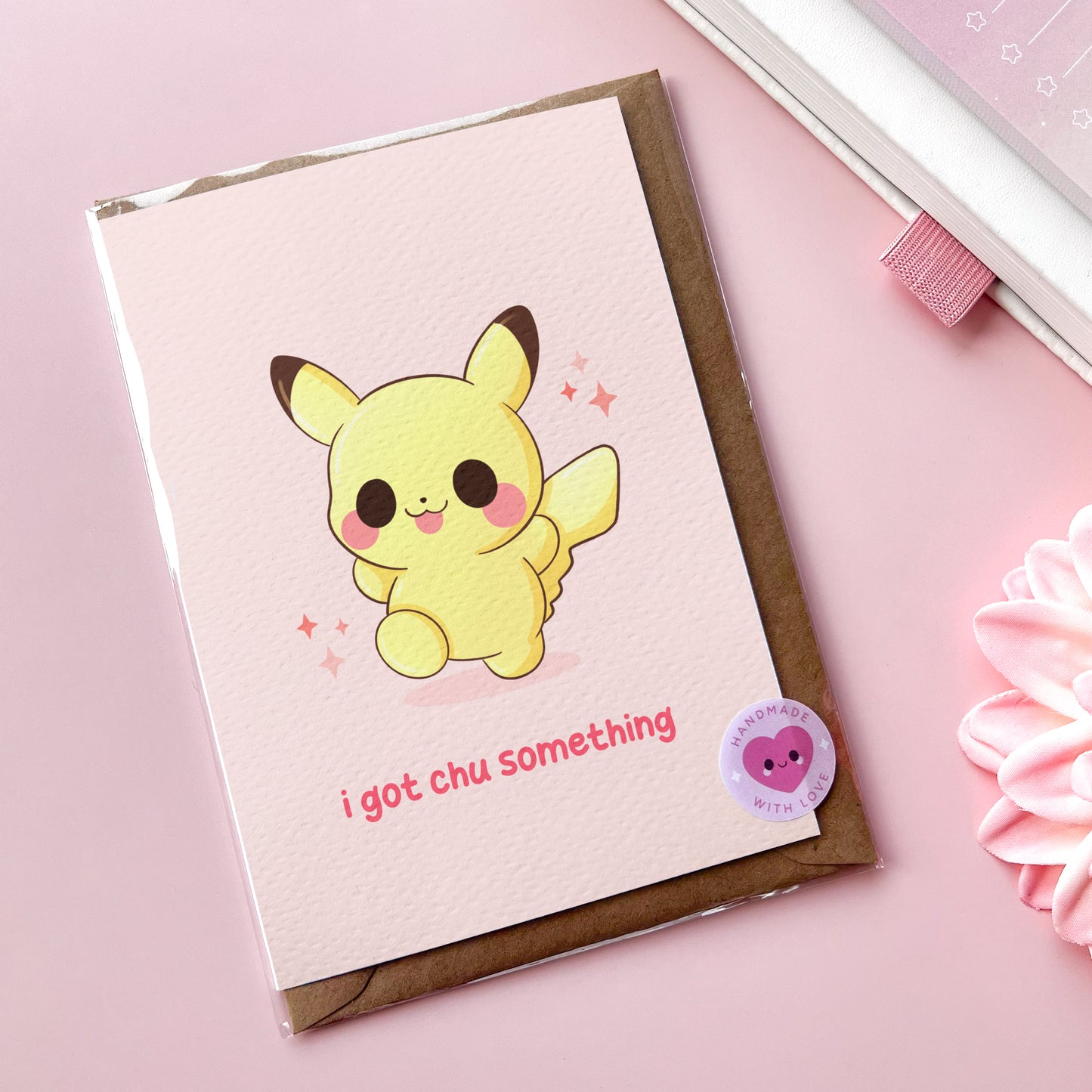 Süße Pika Grußkarte