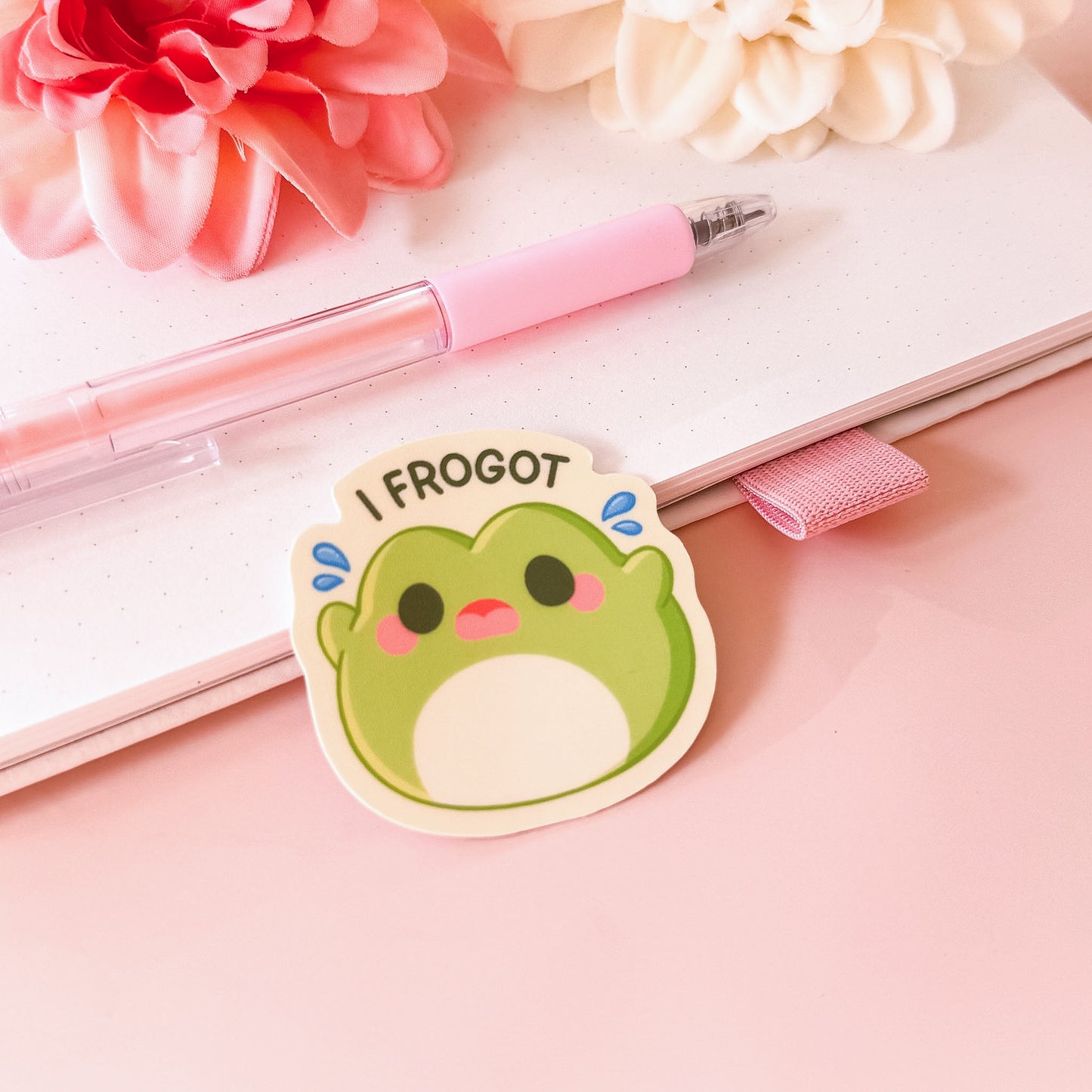 Frogot - Cute Vinyl Sticker