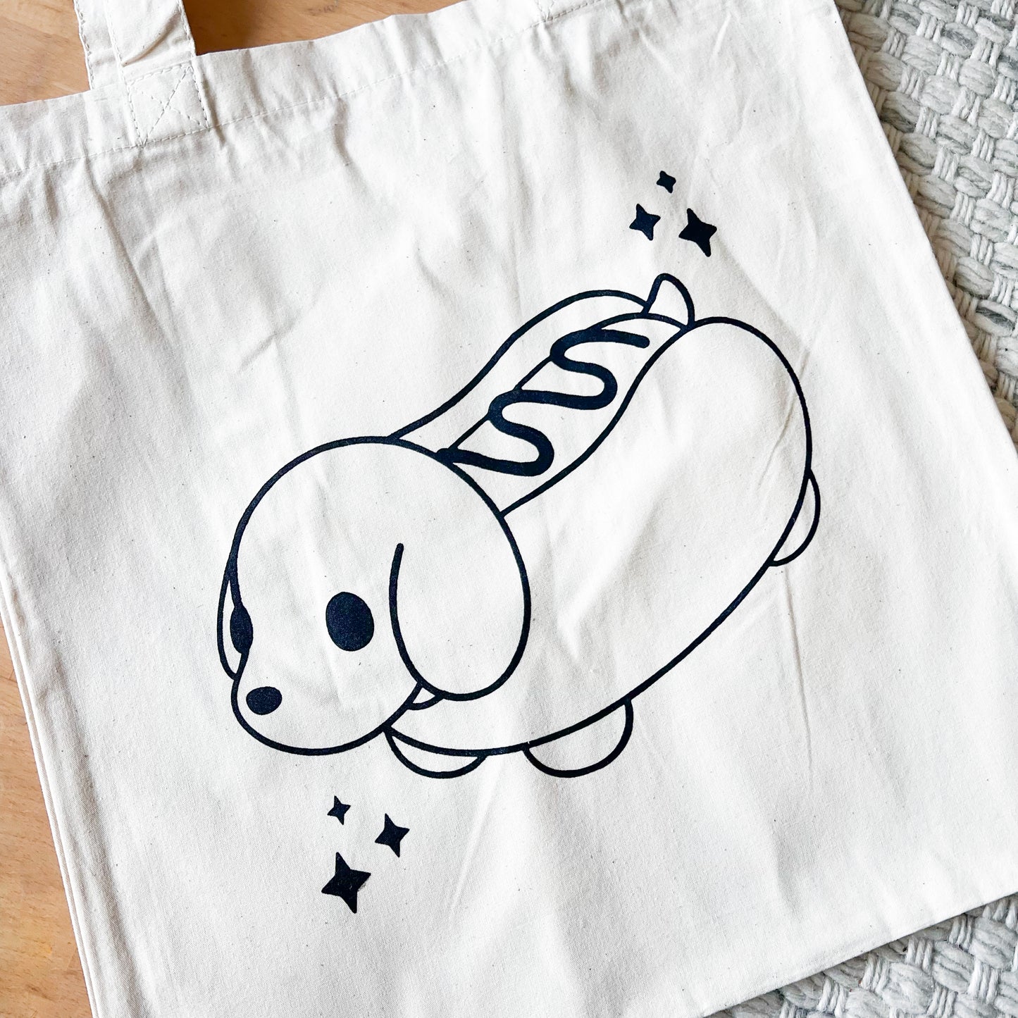 Hot Dog - Cute Tote Bag