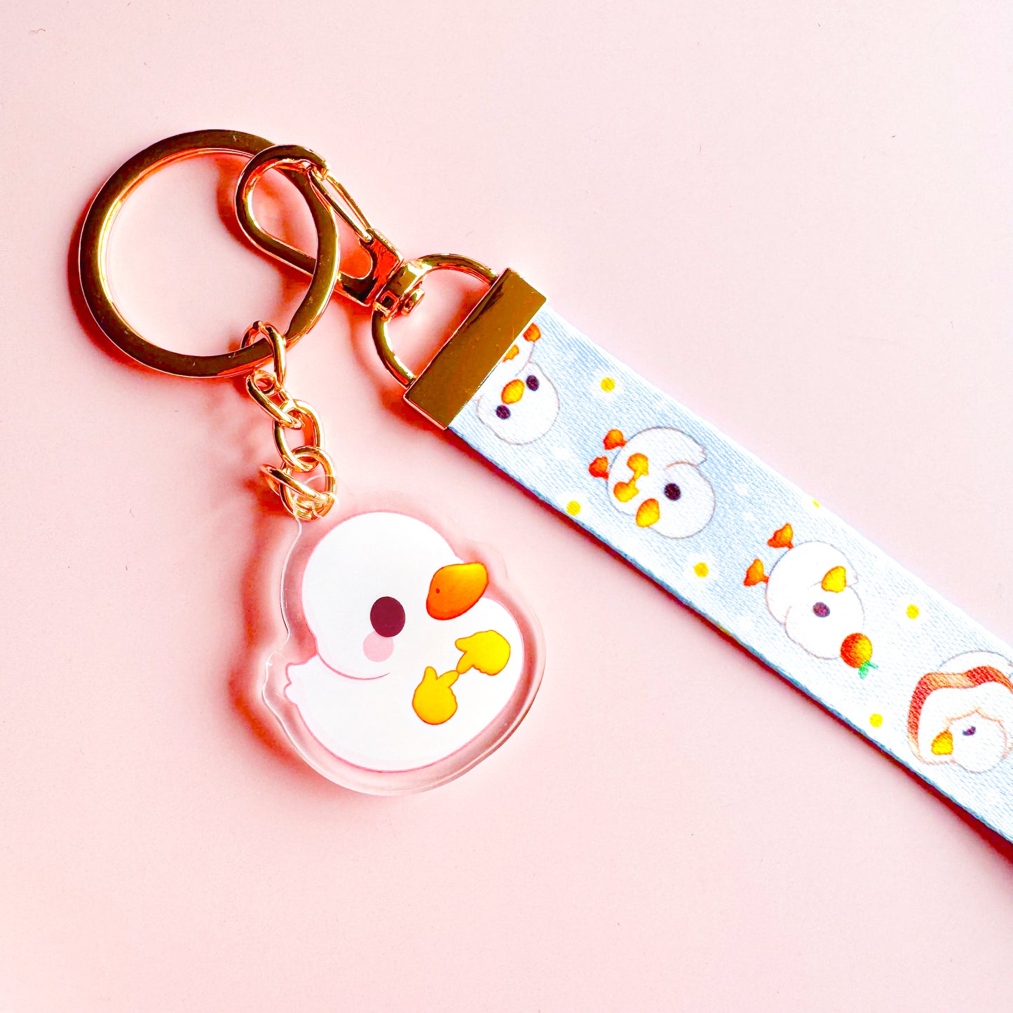Ducks - Cute Lanyard with Charm