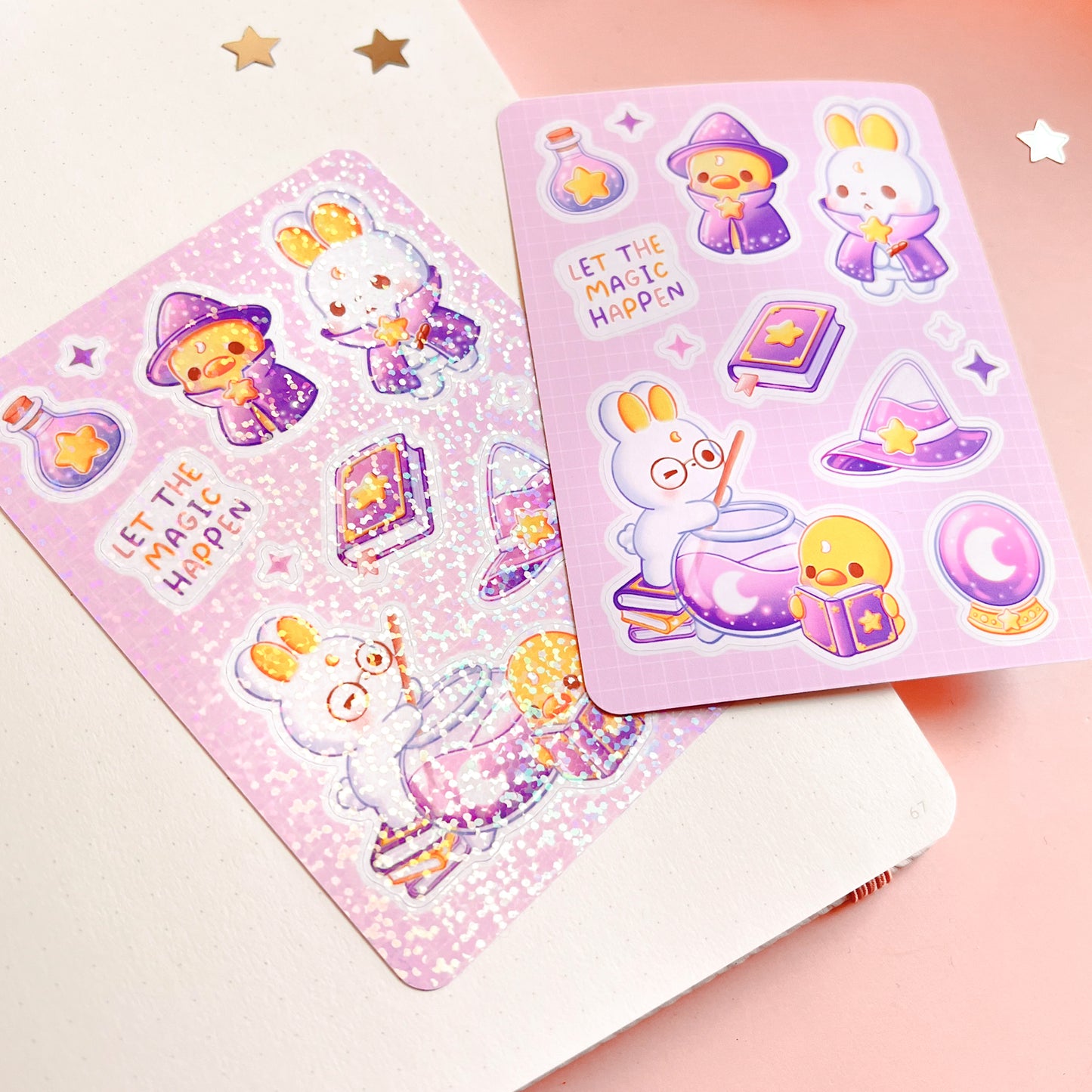 Magie Stickerbogen