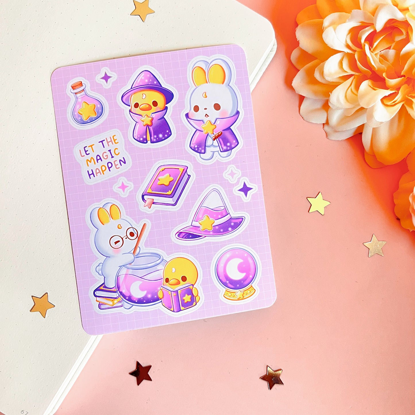 Magie Stickerbogen
