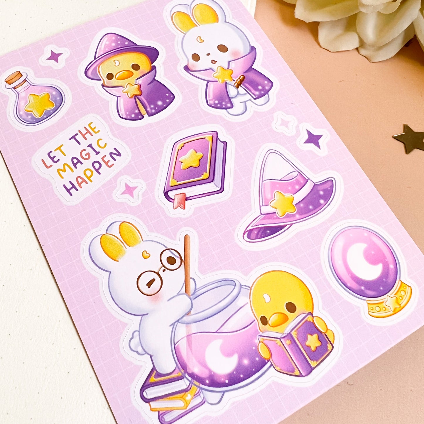 Magie Stickerbogen