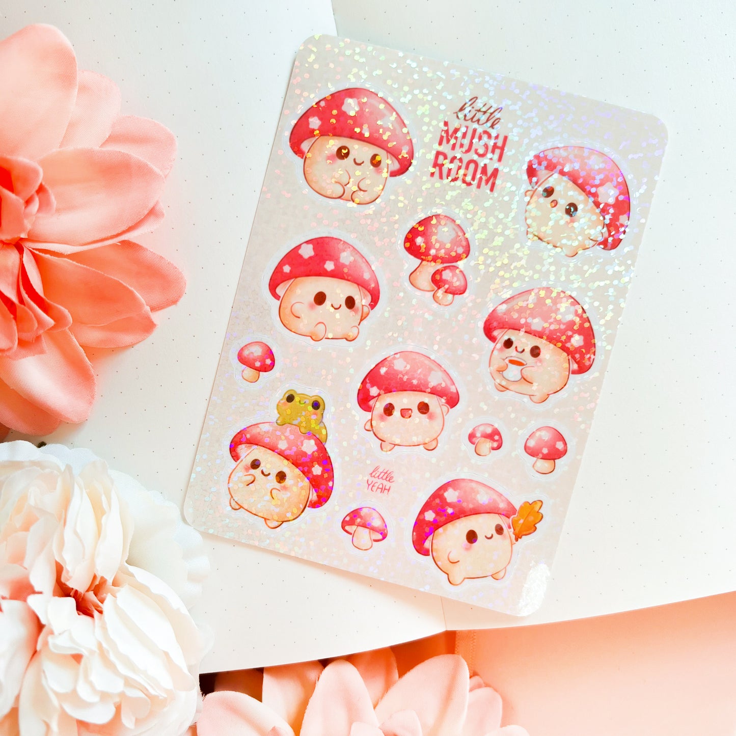 Magical Mushroom - Cute Sticker Sheet