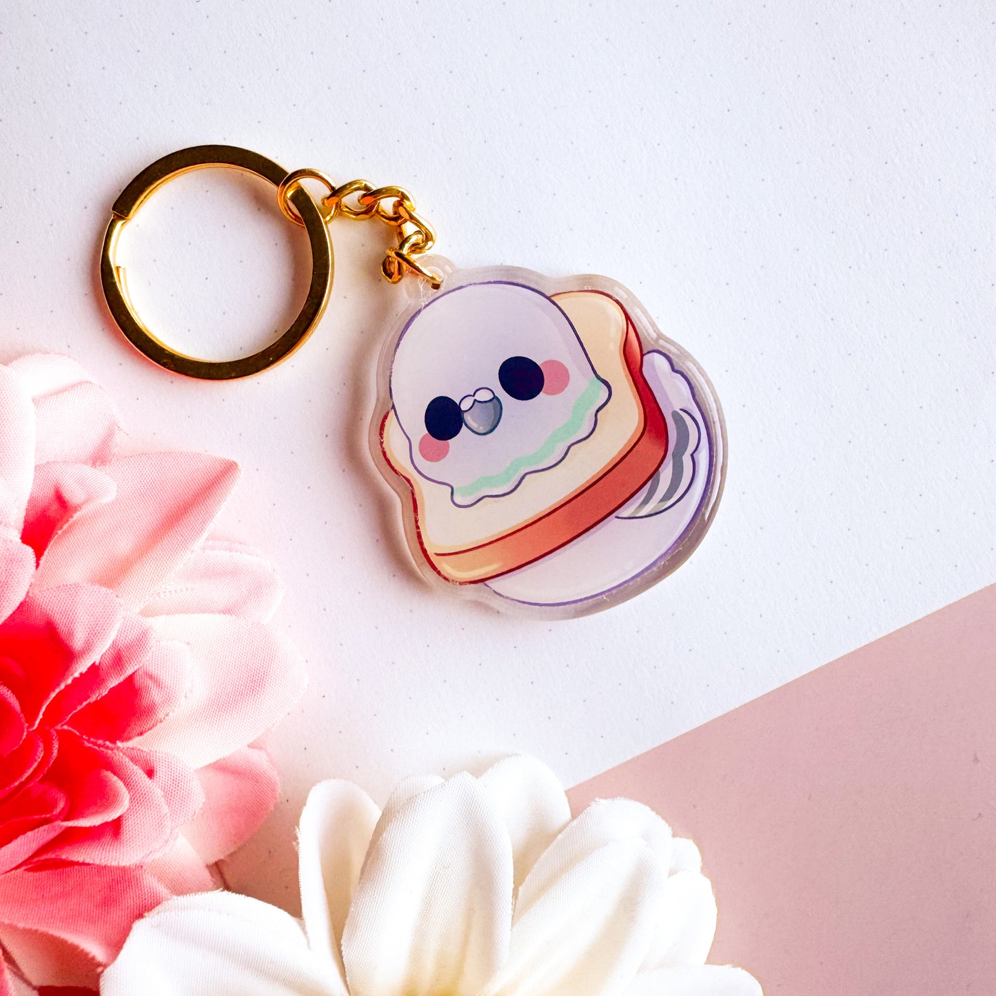Pigeon - Cute Keychain