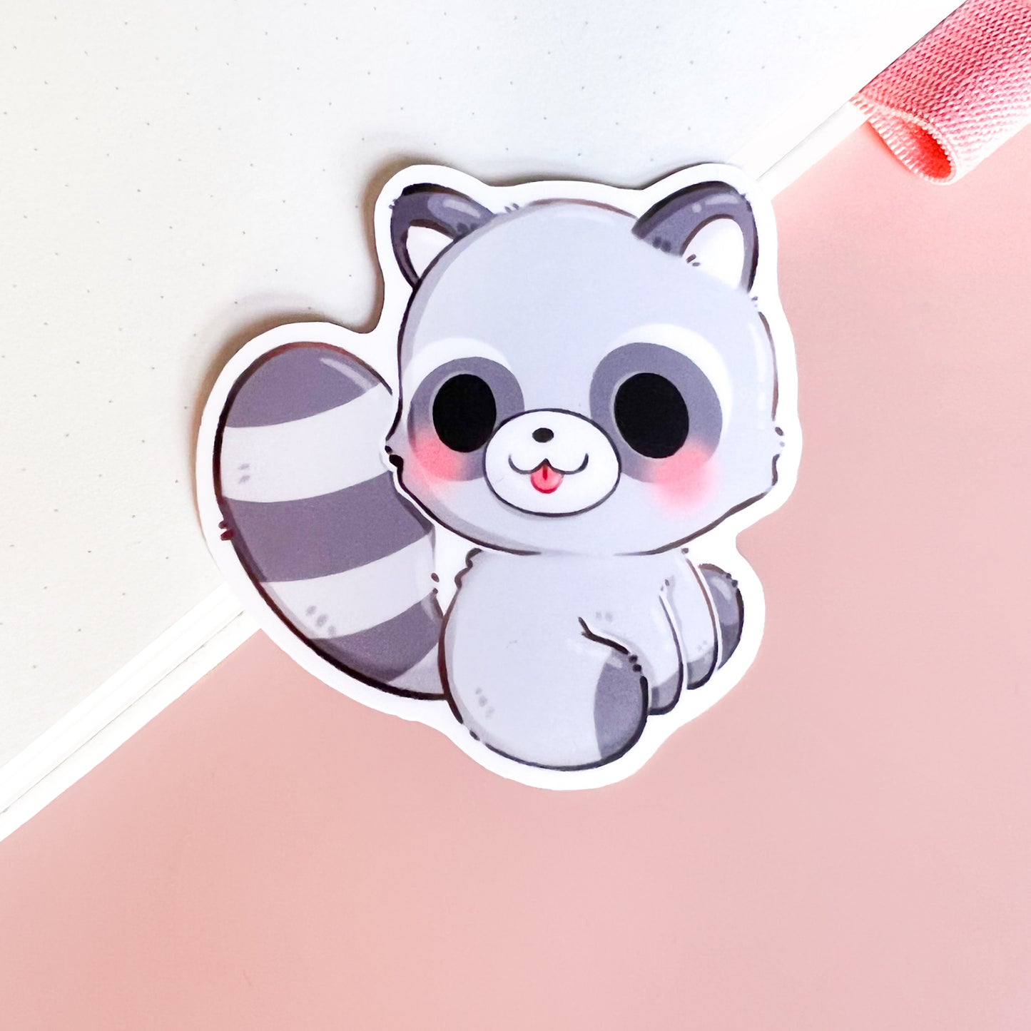 Waschbär Sticker