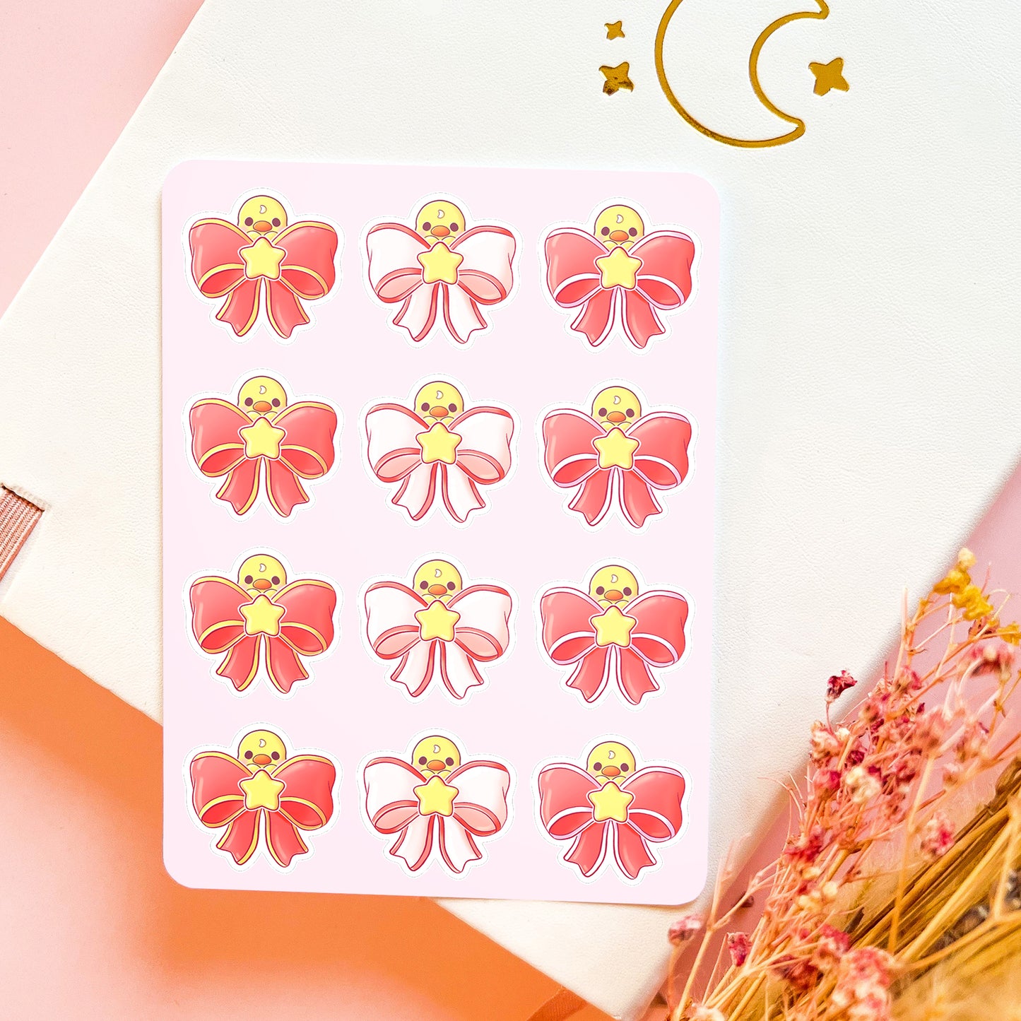 Schleifen Stickerbogen