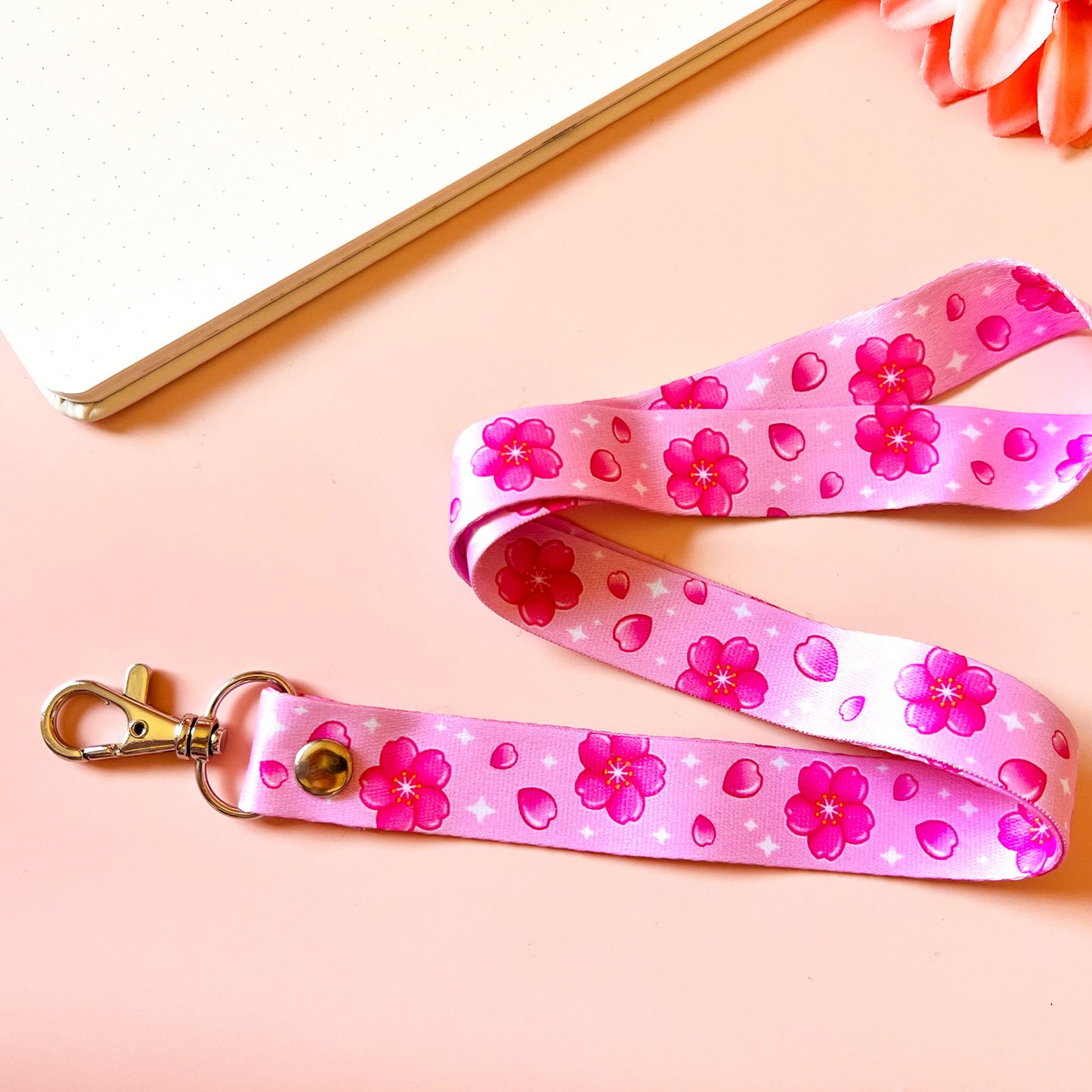 Schöner Sakura Blumen Schlüsselband