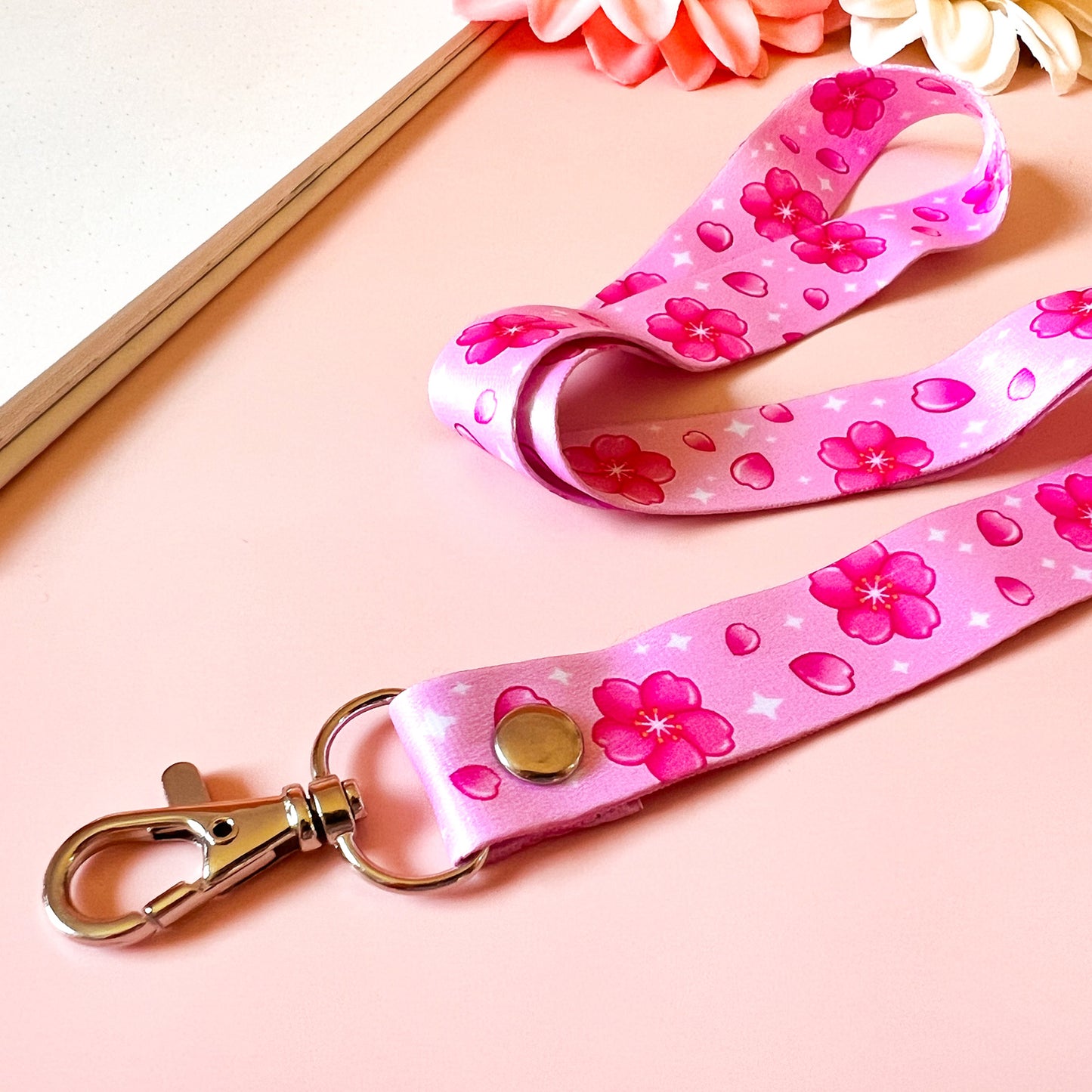 Schöner Sakura Blumen Schlüsselband