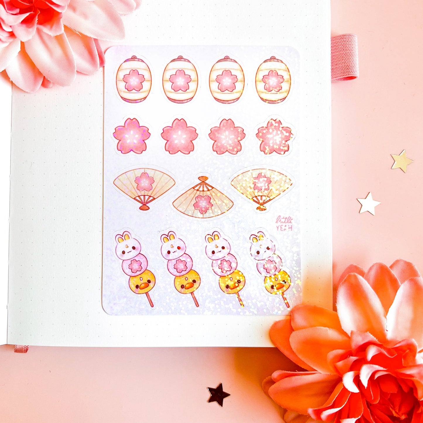Sakurafest Stickerbogen