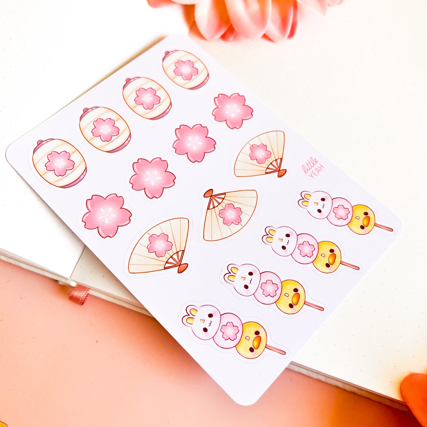Sakurafest Stickerbogen