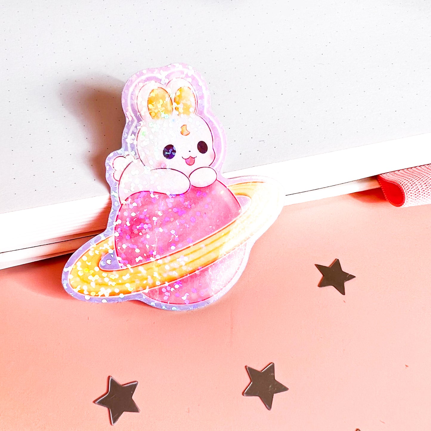 Weltraum Hase Sticker