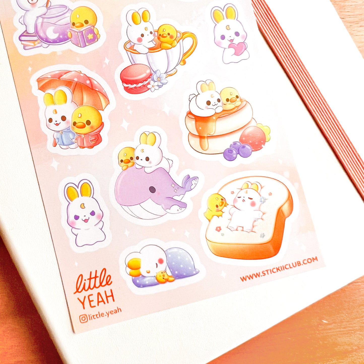 Süßer Mix Stickerbogen