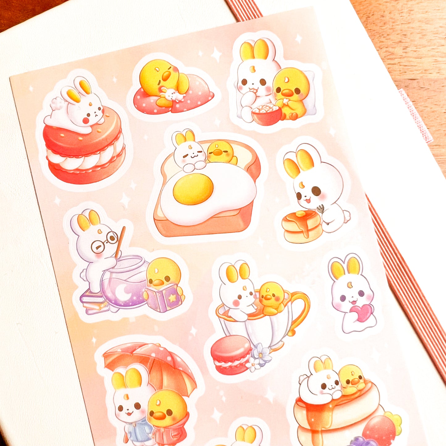 Süßer Mix Stickerbogen