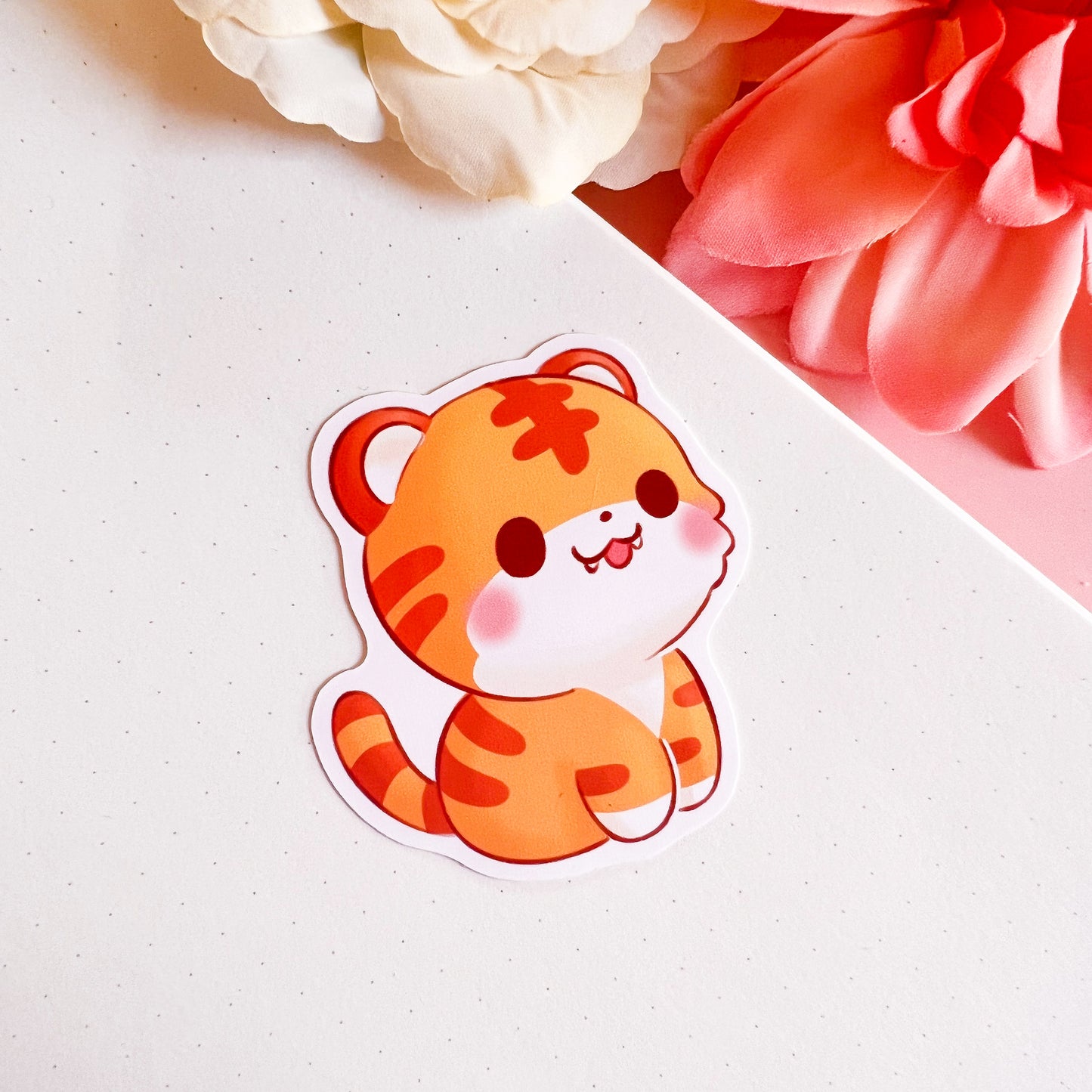 Tiger - Cute Vinyl Sticker
