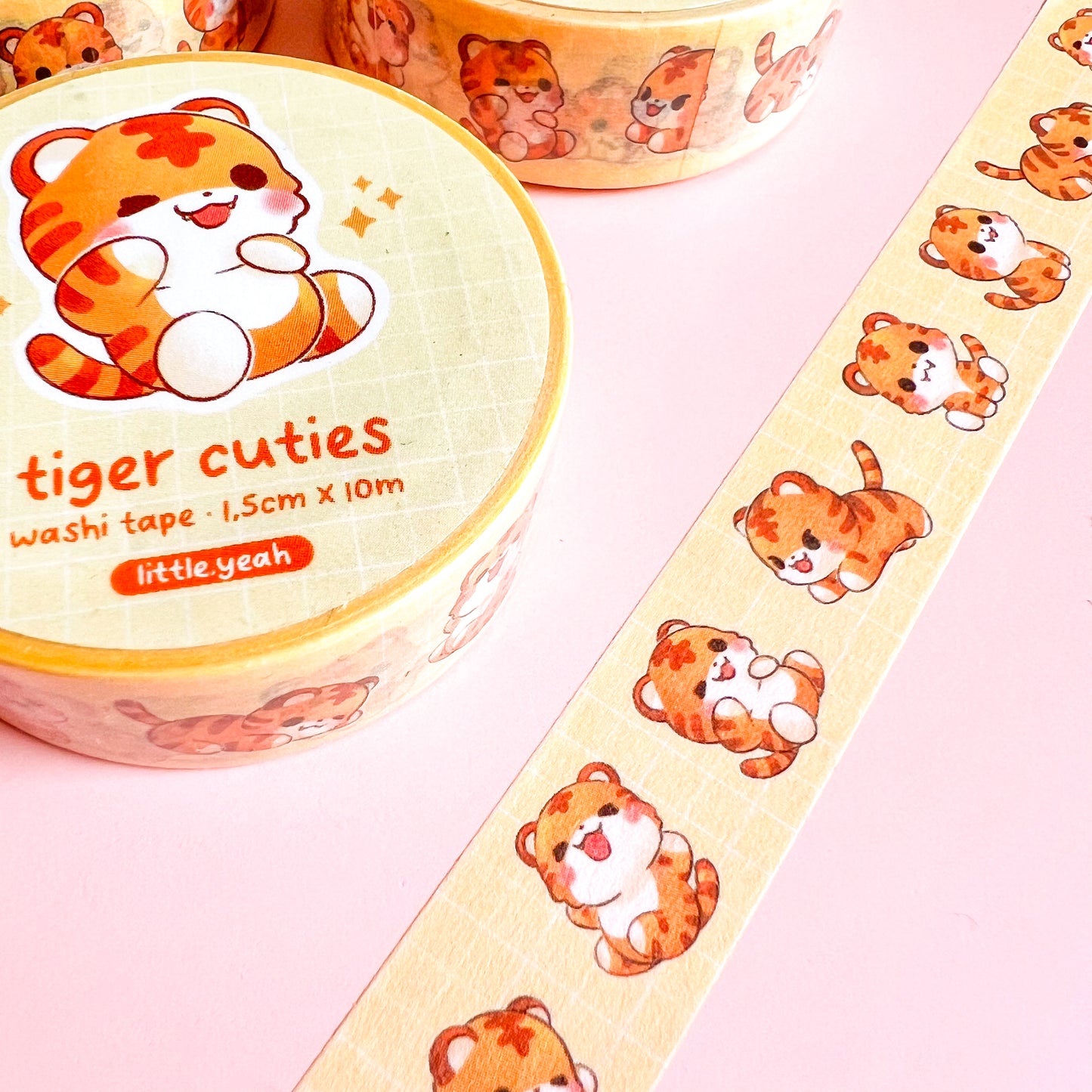 Süßes Tiger Washi Tape
