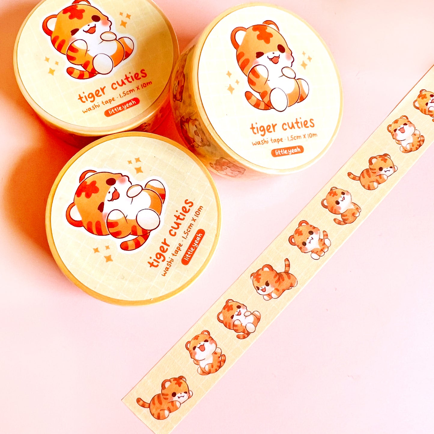 Süßes Tiger Washi Tape