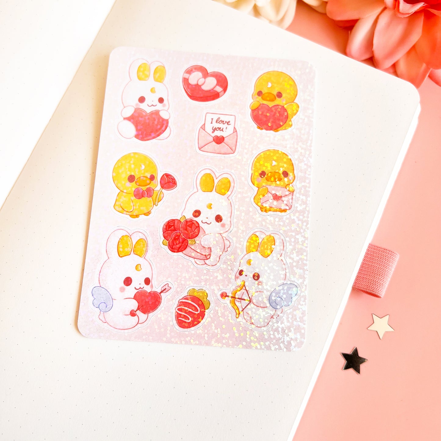 Valentines Day - Cute Sticker Sheet