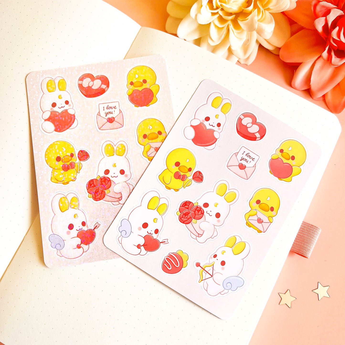 Valentines Day - Cute Sticker Sheet