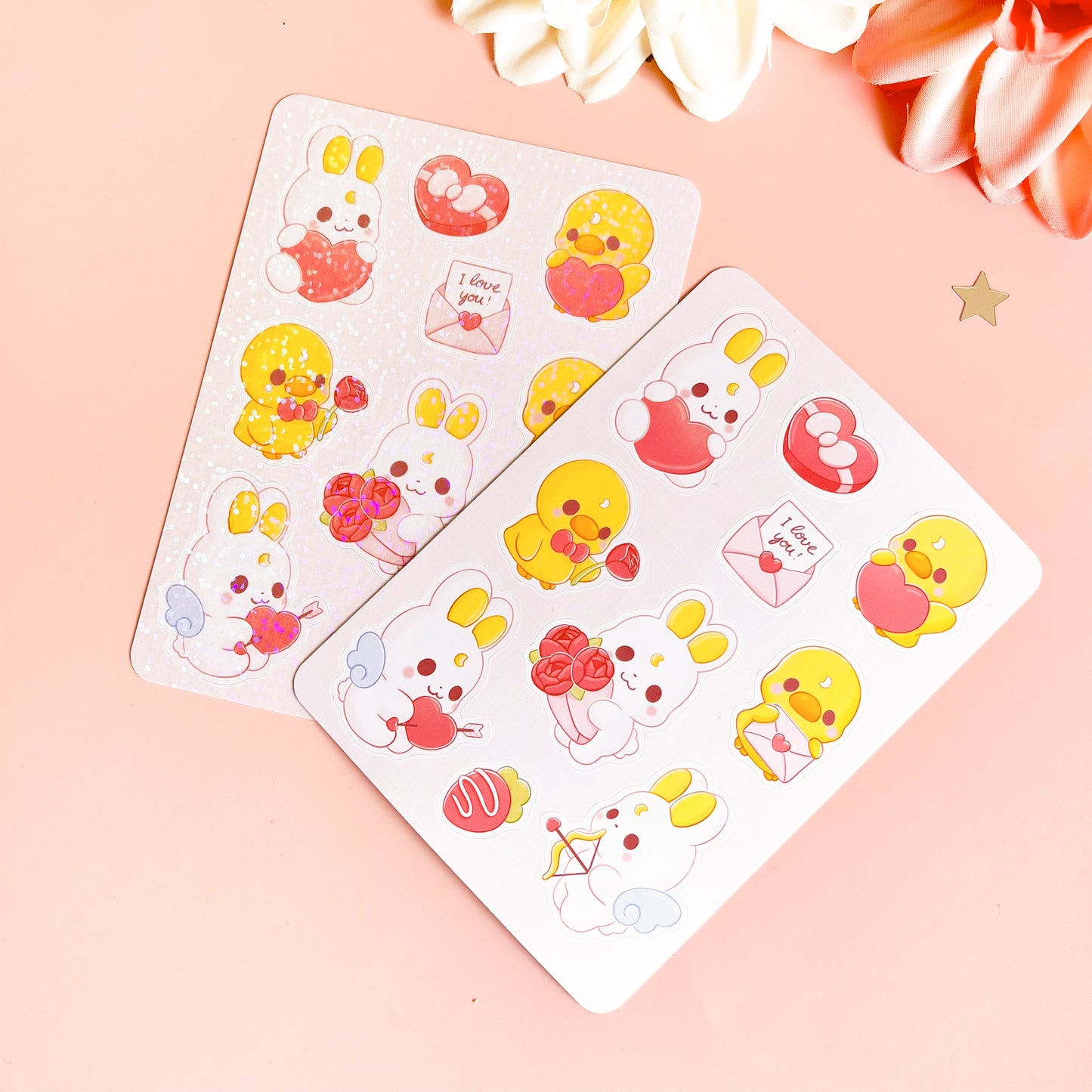Valentines Day - Cute Sticker Sheet