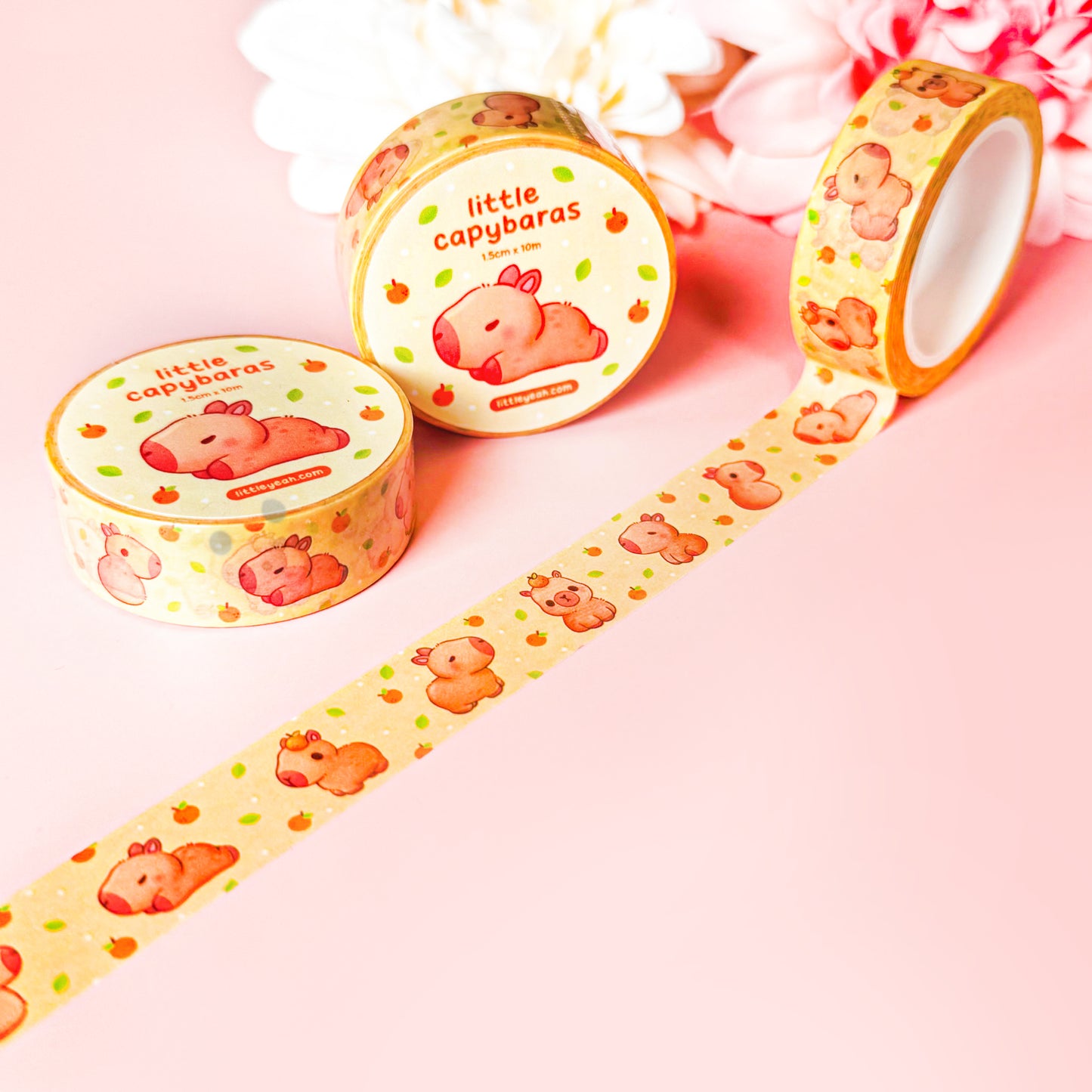 Capybara - Cute Washi Tape