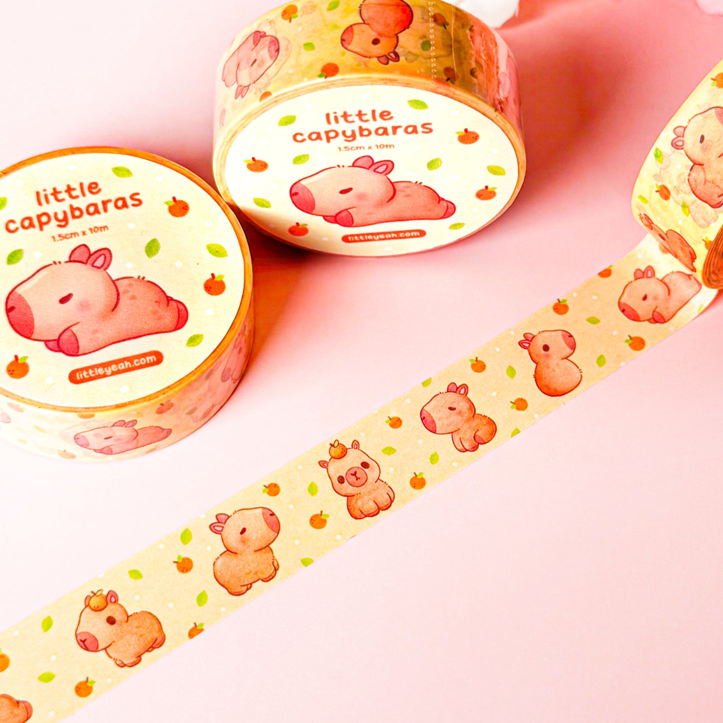 Capybara - Cute Washi Tape