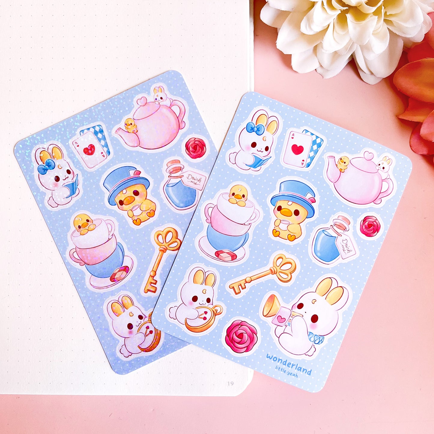 Wonderland - Cute Sticker Sheet