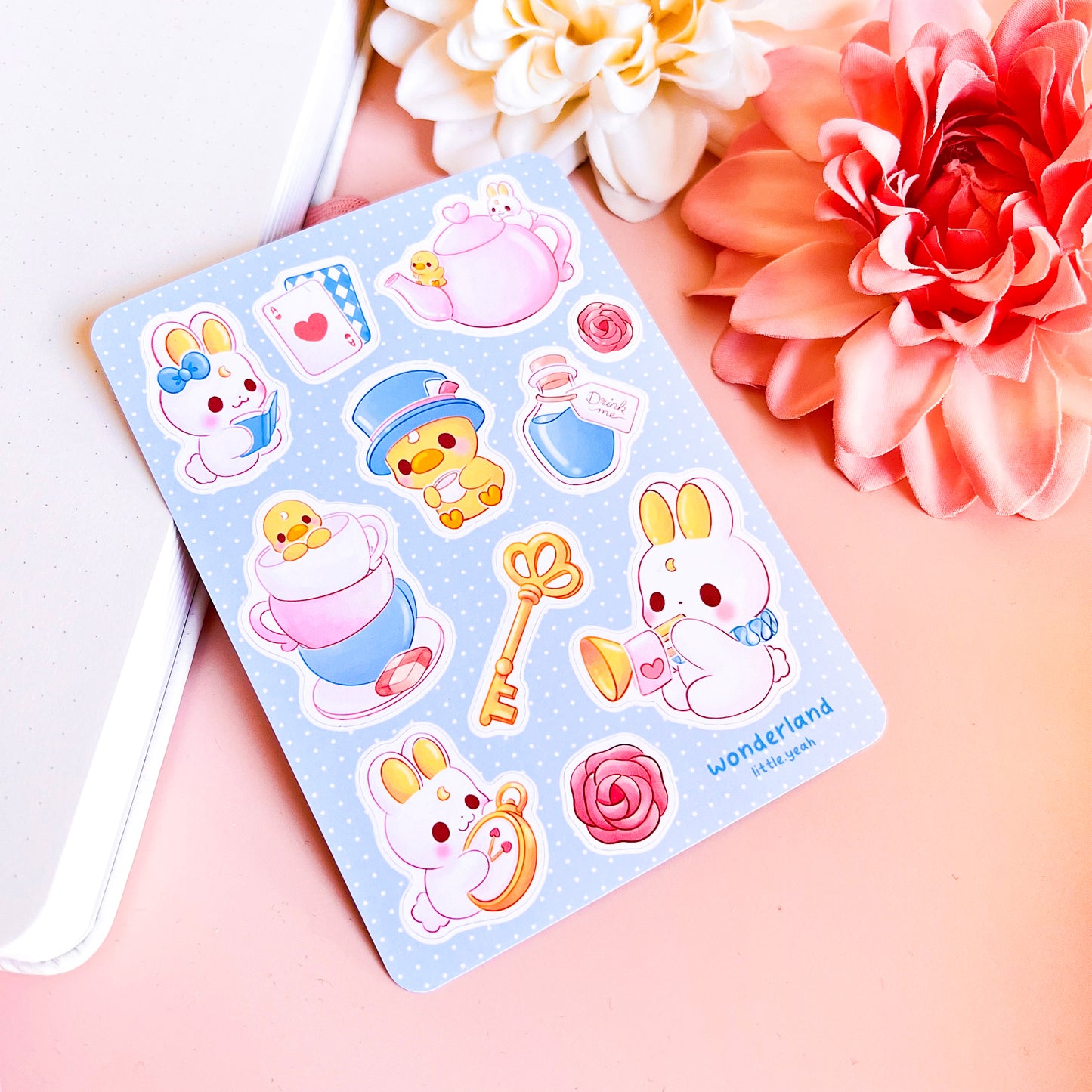 Wonderland - Cute Sticker Sheet