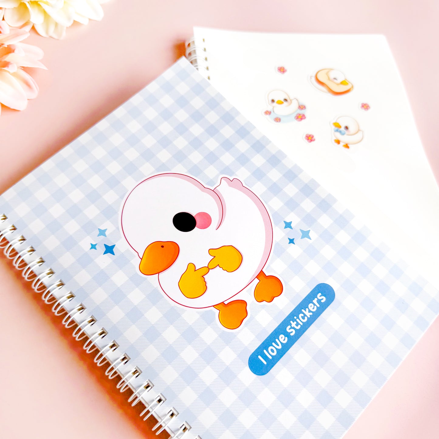 I love Stickers Duck - Cute Sticker Book