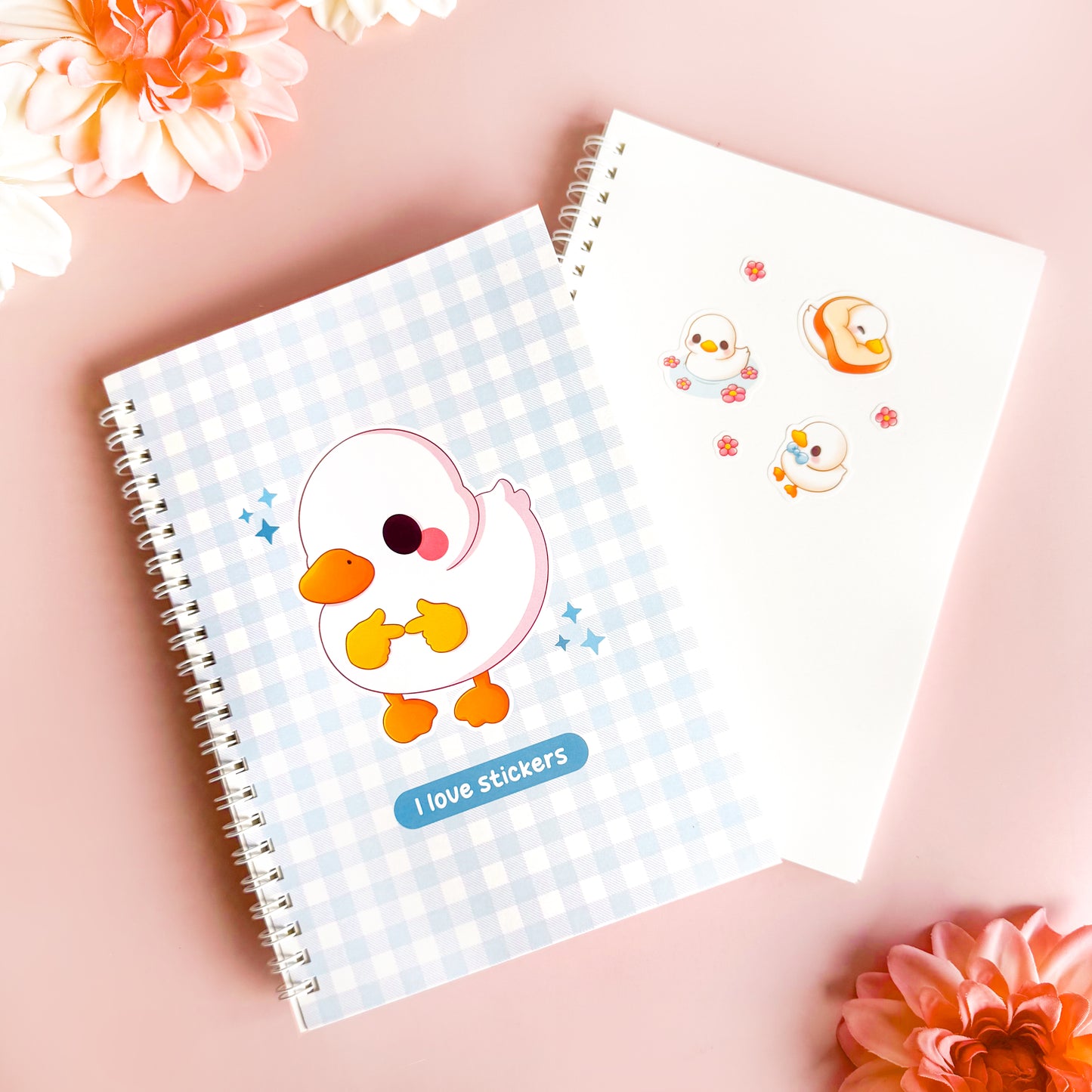 I love Stickers Duck - Cute Sticker Book