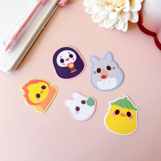 Anime Friends - Cute Vinyl Sticker