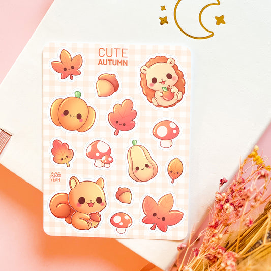 Autumn - Cute Sticker Sheet
