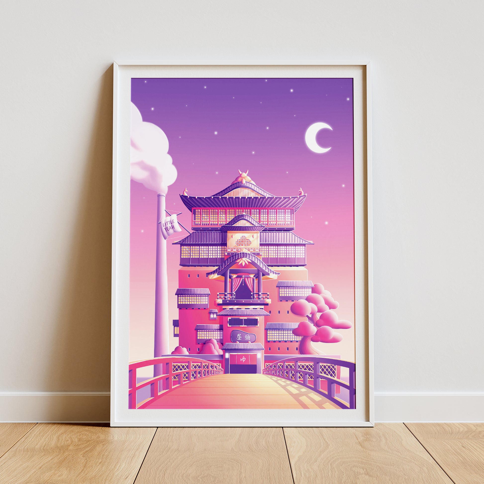 Badehaus Art Print