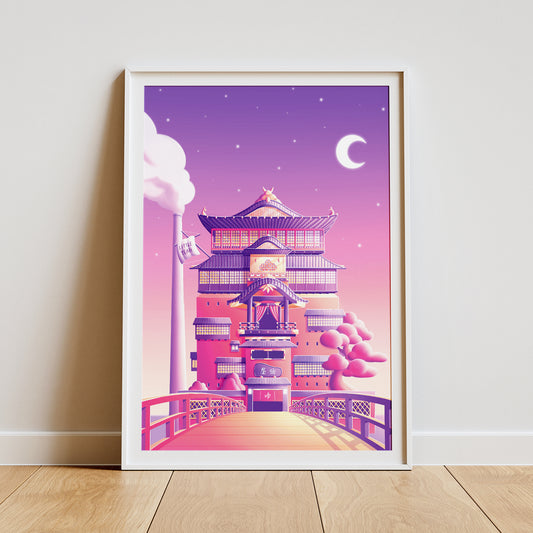 Badehaus Art Print