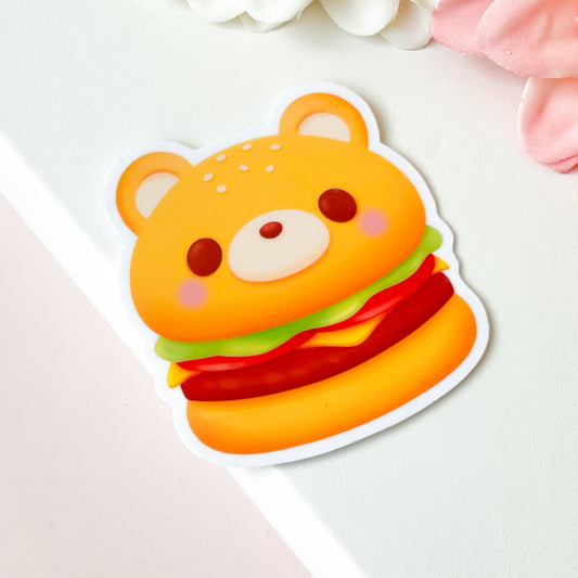 Bären Burger Sticker