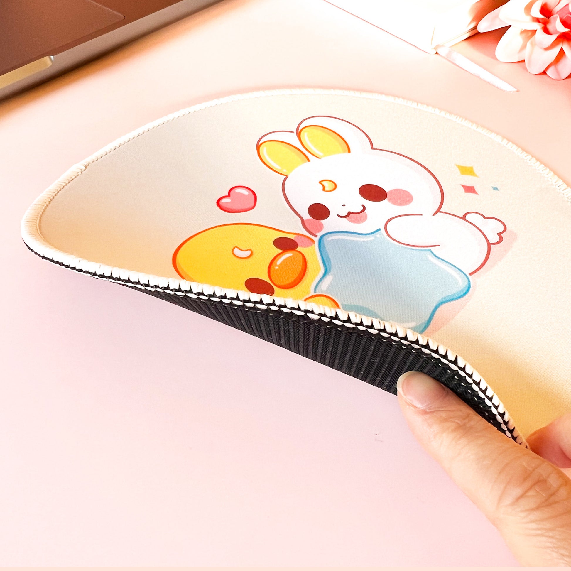 Hase und Ente Mousepad
